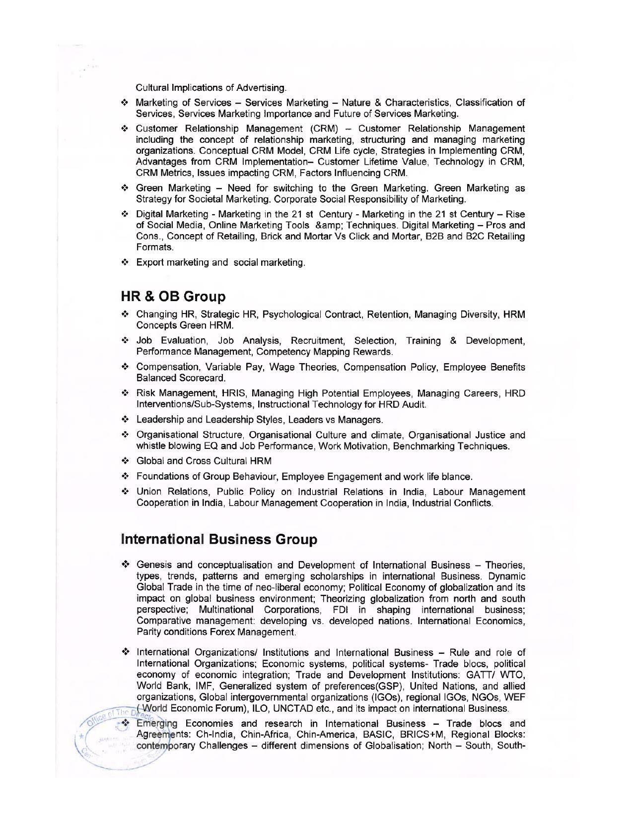 JMI Entrance Exam FACULTY OF SOCIAL SCIENCES Syllabus - Page 30