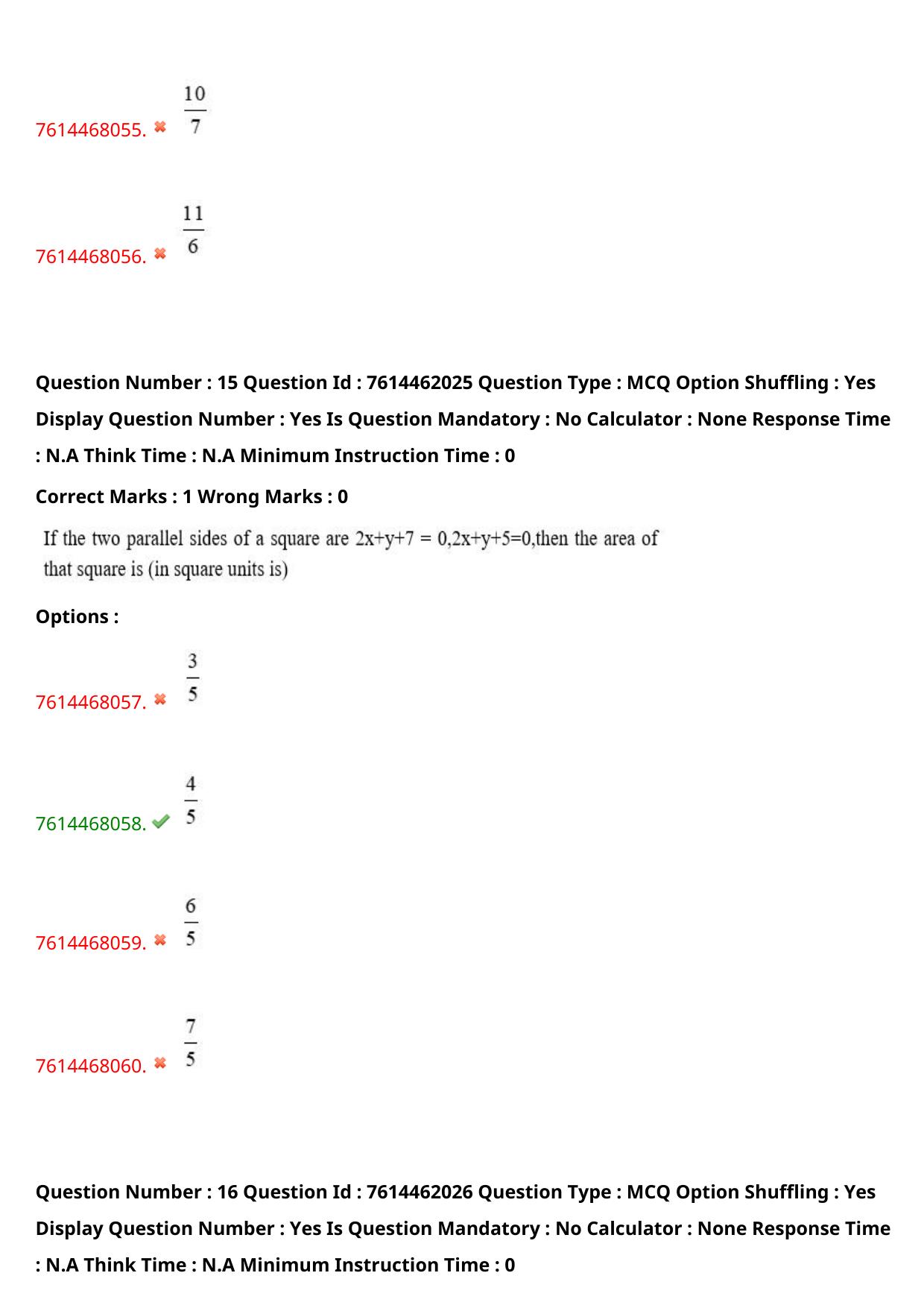 TS ECET 2024: MEC - MECHANICAL ENGINEERING Master Question Paper With Preliminary Key - Page 11