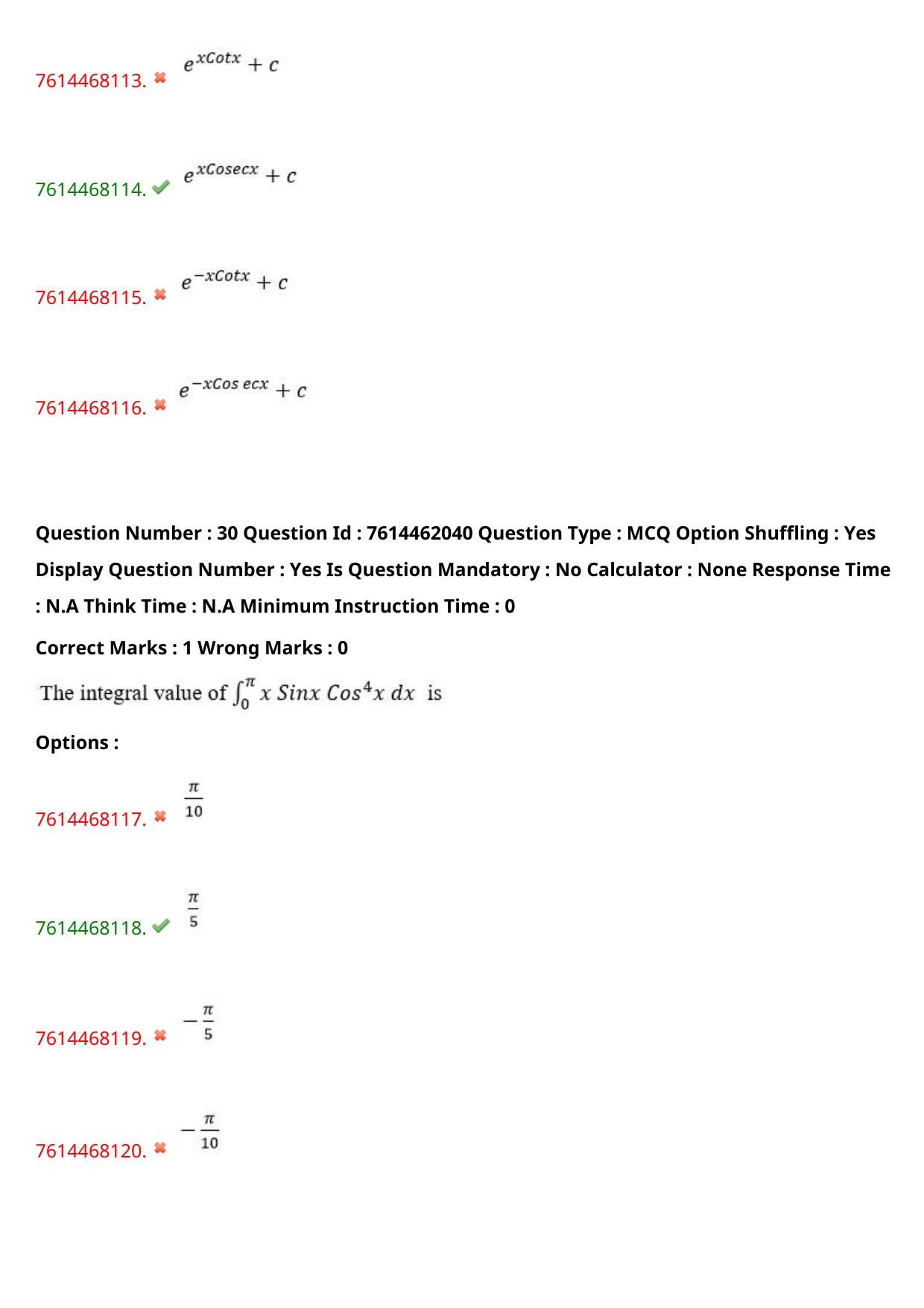 TS ECET 2024: MEC - MECHANICAL ENGINEERING Master Question Paper With Preliminary Key - Page 20