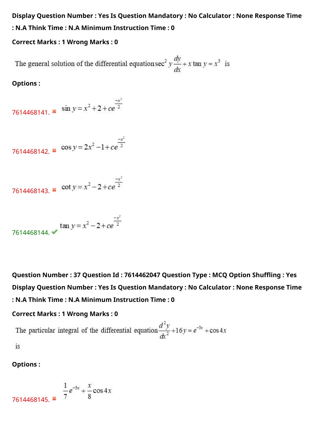 TS ECET 2024: MEC - MECHANICAL ENGINEERING Master Question Paper With Preliminary Key - Page 24