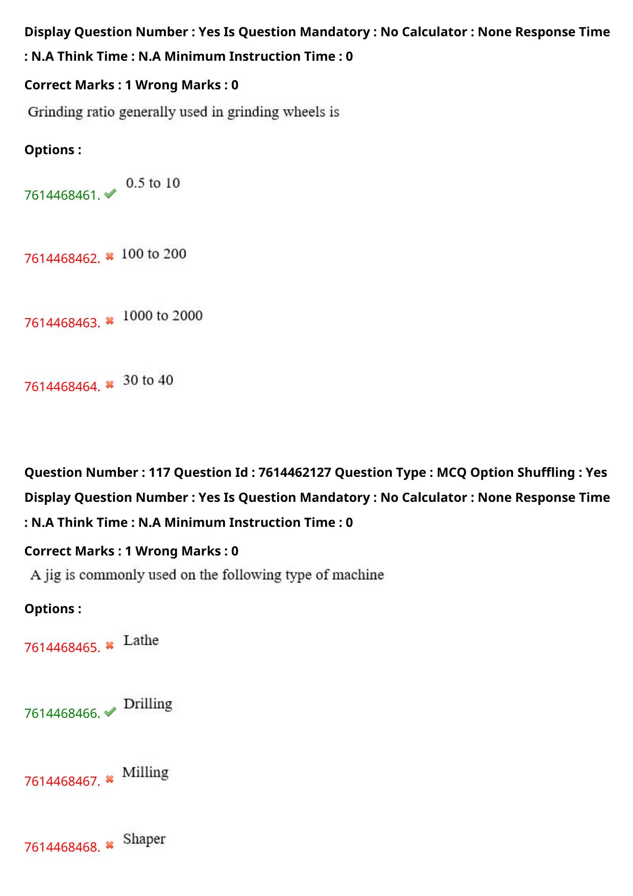 TS ECET 2024: MEC - MECHANICAL ENGINEERING Master Question Paper With Preliminary Key - Page 72