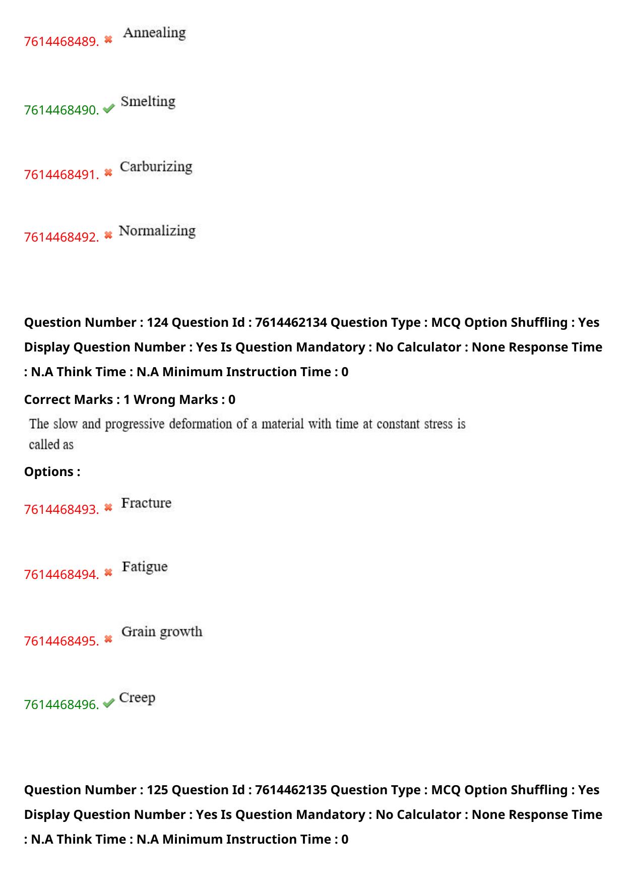 TS ECET 2024: MEC - MECHANICAL ENGINEERING Master Question Paper With Preliminary Key - Page 76