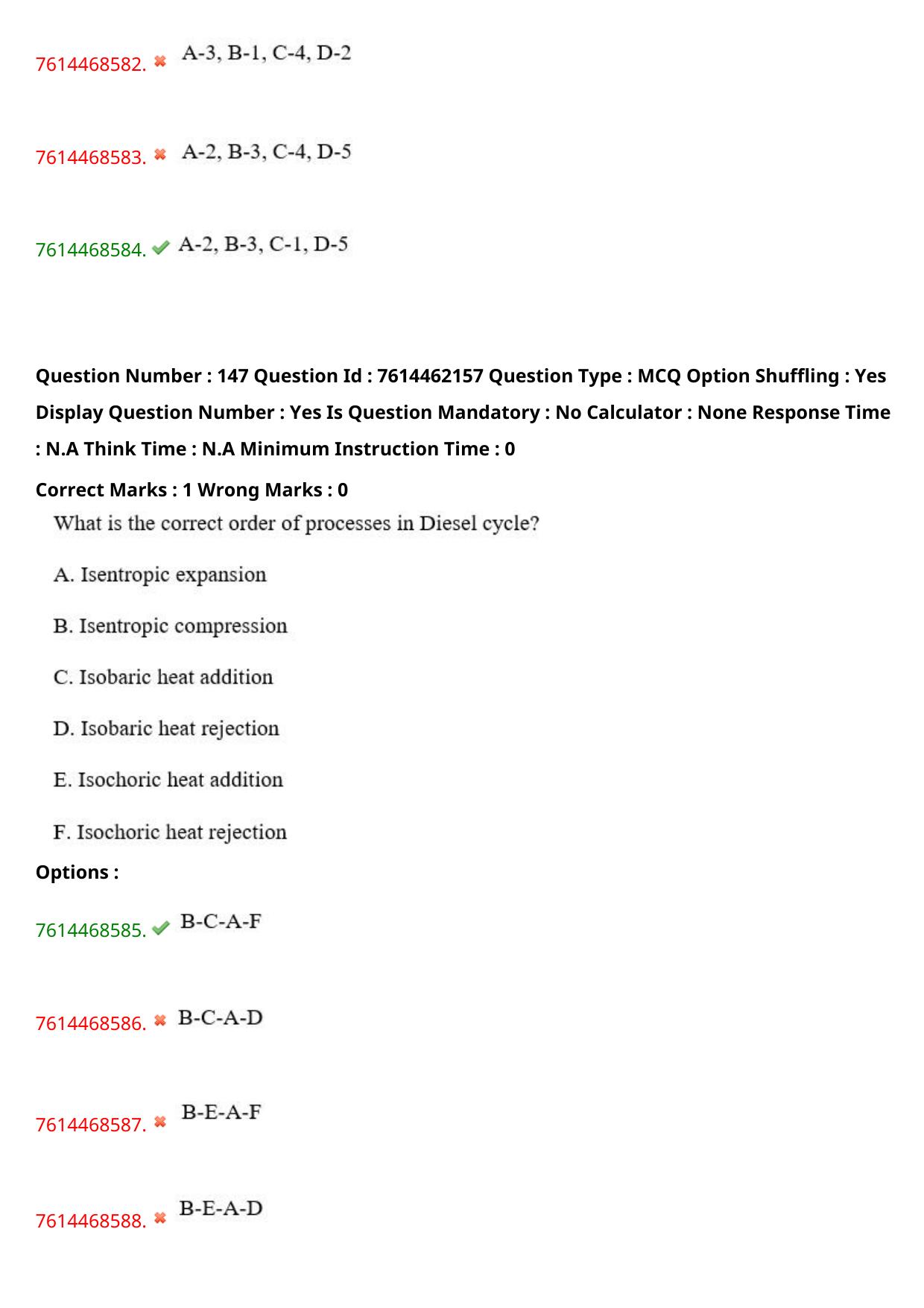 TS ECET 2024: MEC - MECHANICAL ENGINEERING Master Question Paper With Preliminary Key - Page 89
