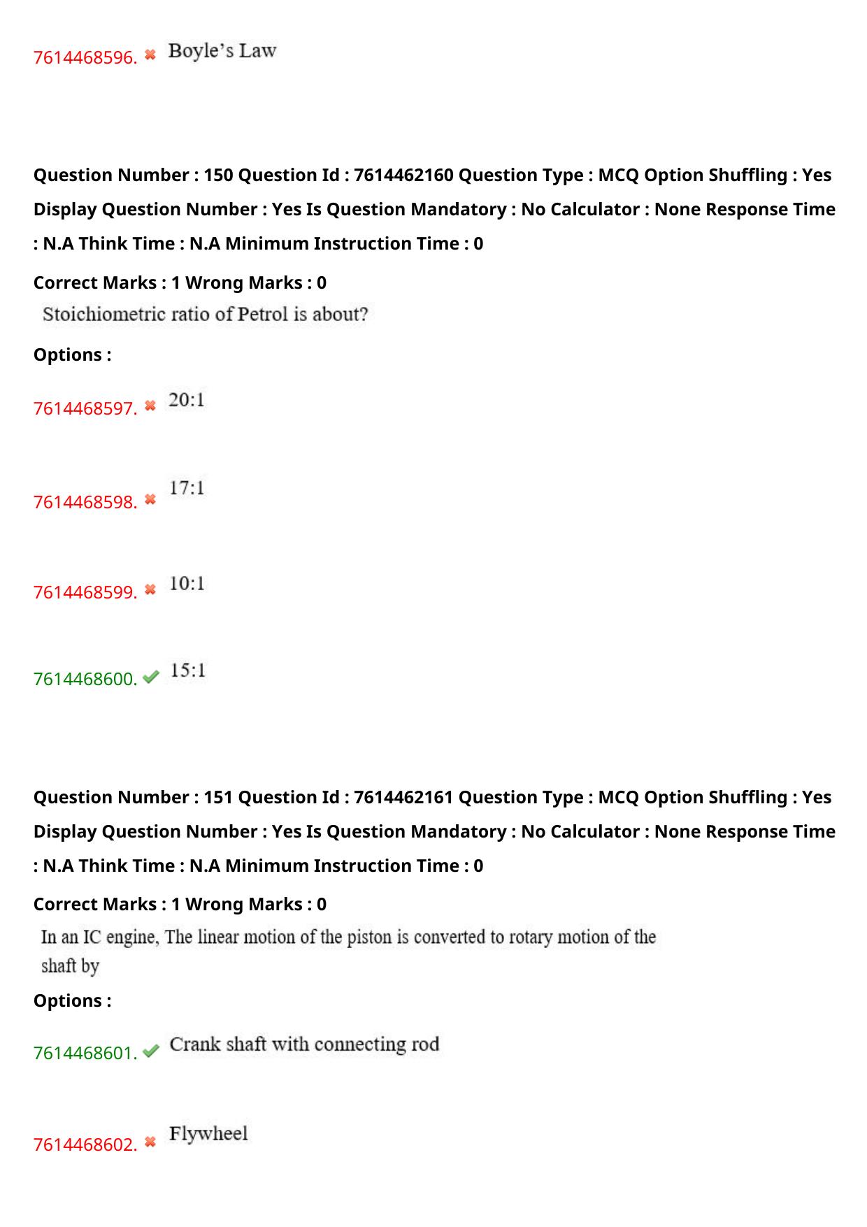 TS ECET 2024: MEC - MECHANICAL ENGINEERING Master Question Paper With Preliminary Key - Page 91