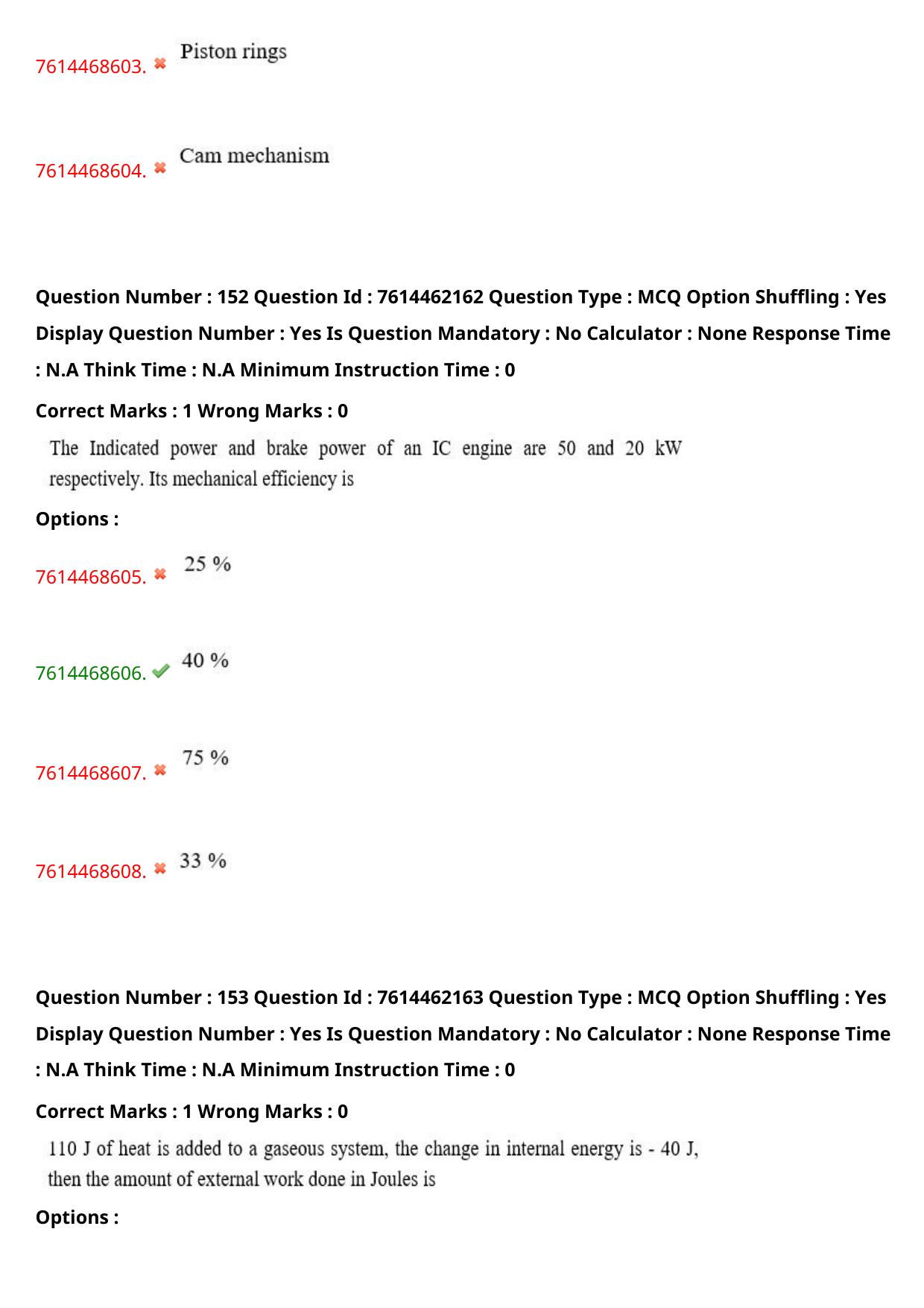 TS ECET 2024: MEC - MECHANICAL ENGINEERING Master Question Paper With Preliminary Key - Page 92