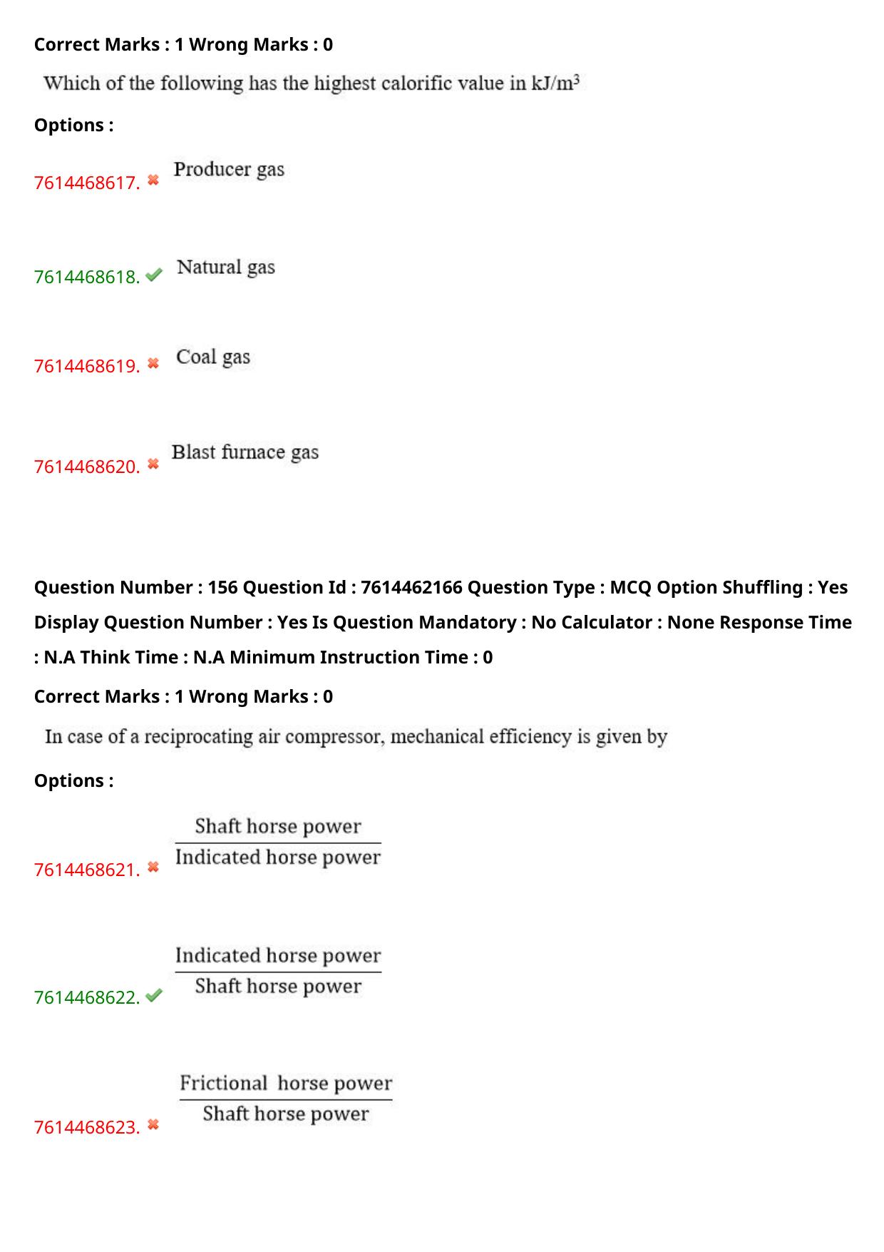 TS ECET 2024: MEC - MECHANICAL ENGINEERING Master Question Paper With Preliminary Key - Page 94