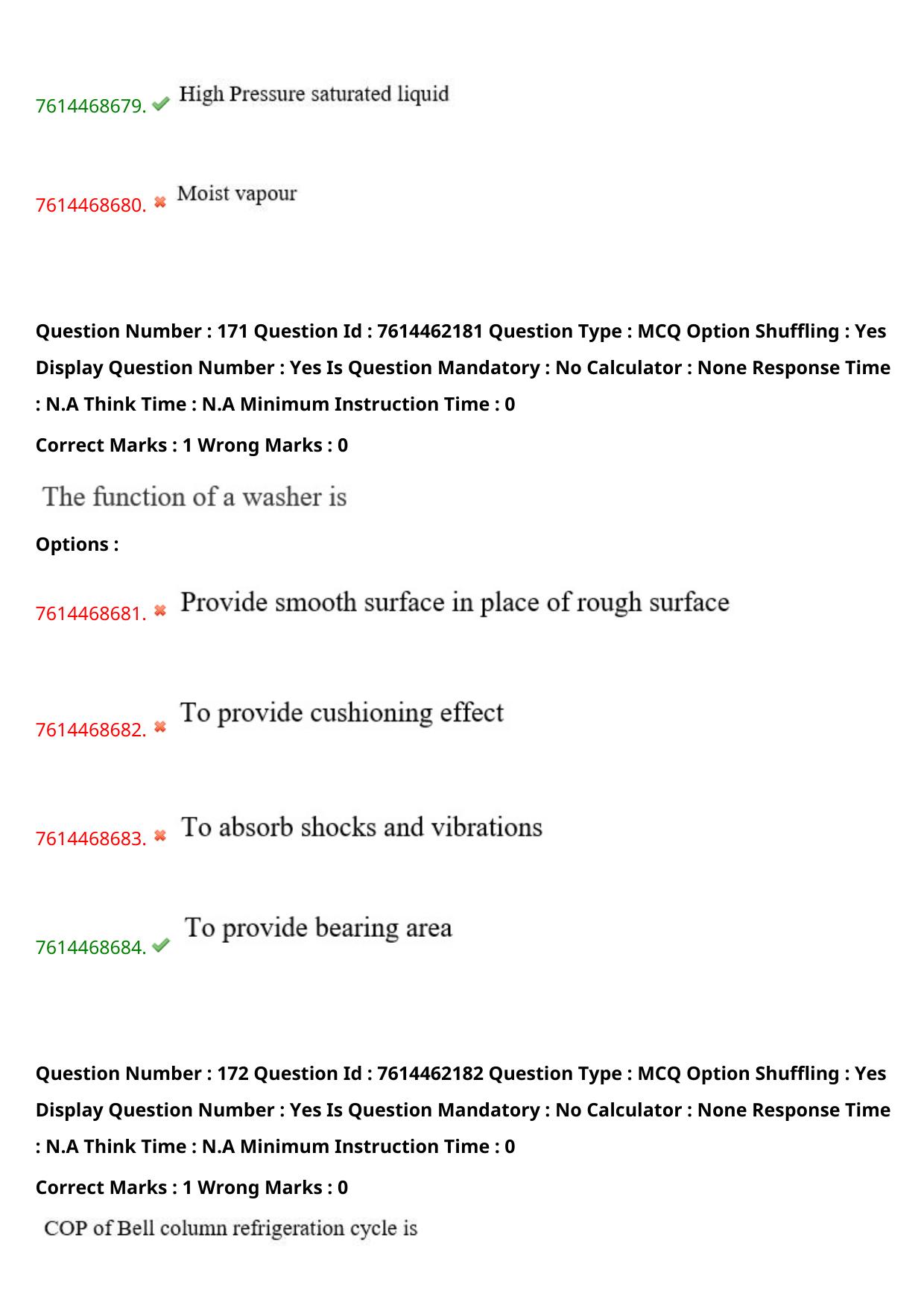 TS ECET 2024: MEC - MECHANICAL ENGINEERING Master Question Paper With Preliminary Key - Page 103