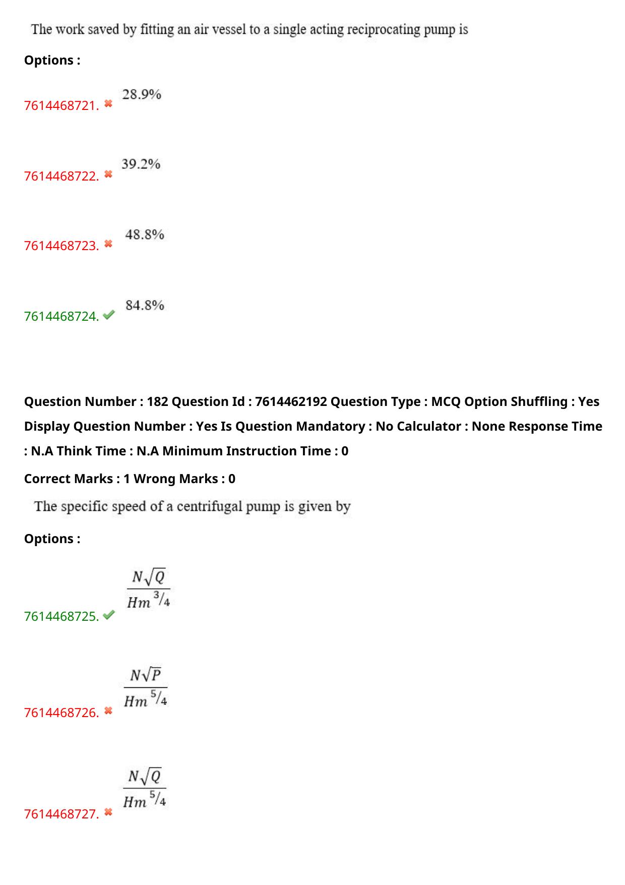 TS ECET 2024: MEC - MECHANICAL ENGINEERING Master Question Paper With Preliminary Key - Page 109