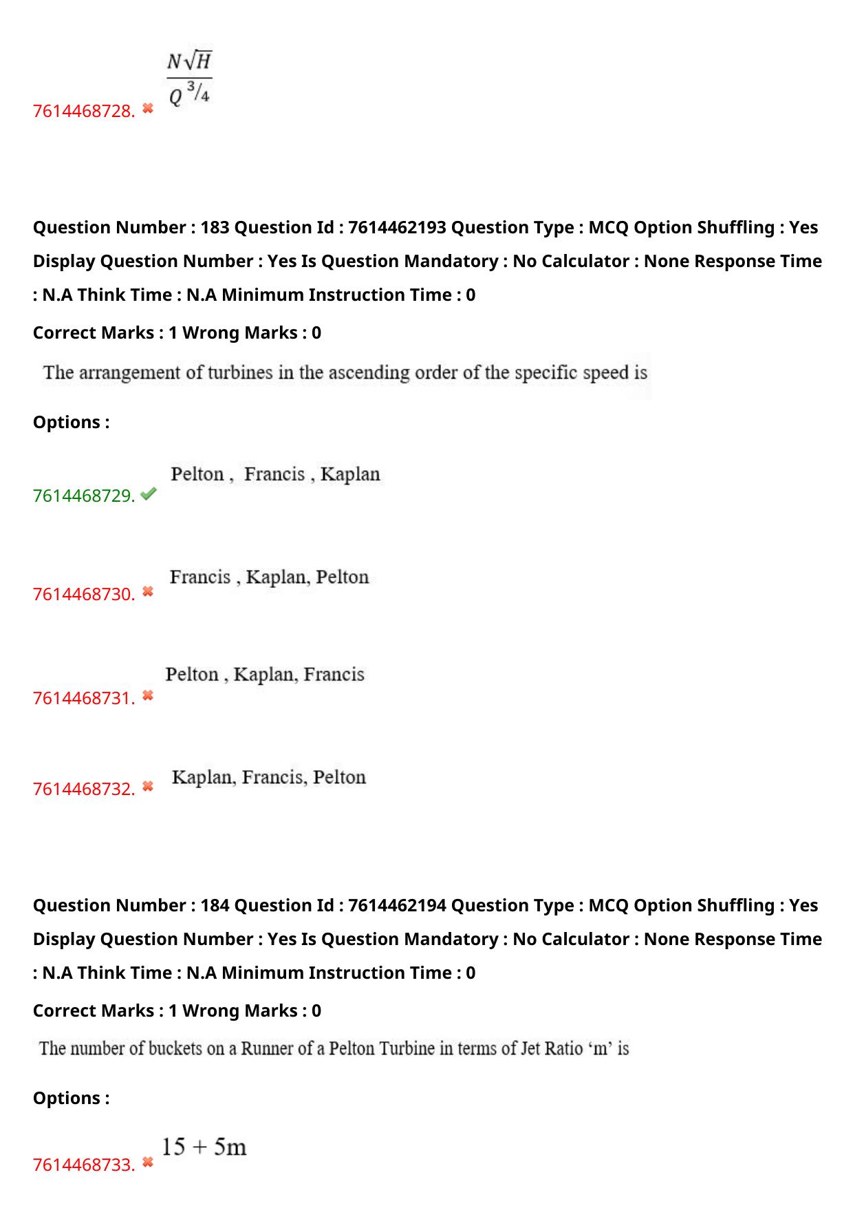 TS ECET 2024: MEC - MECHANICAL ENGINEERING Master Question Paper With Preliminary Key - Page 110