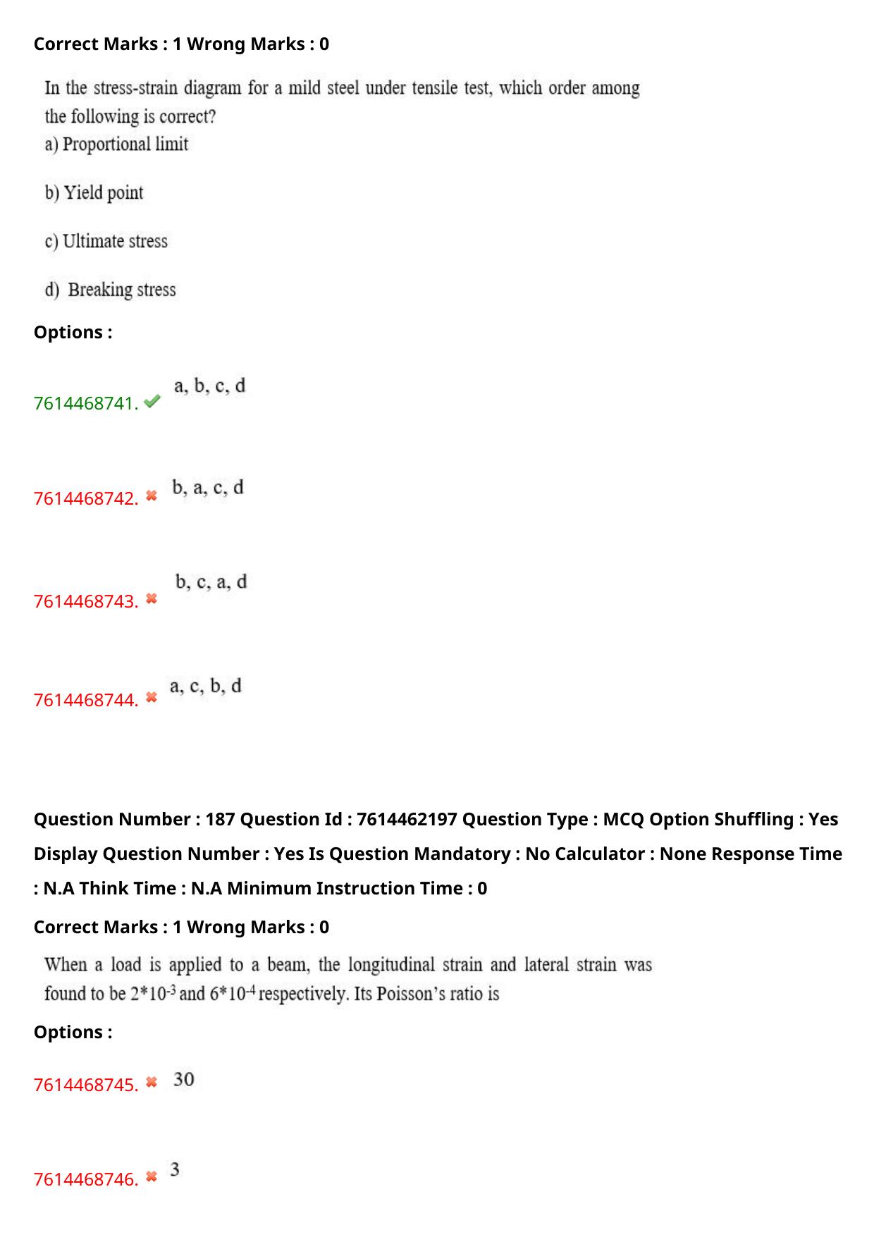 TS ECET 2024: MEC - MECHANICAL ENGINEERING Master Question Paper With Preliminary Key - Page 112