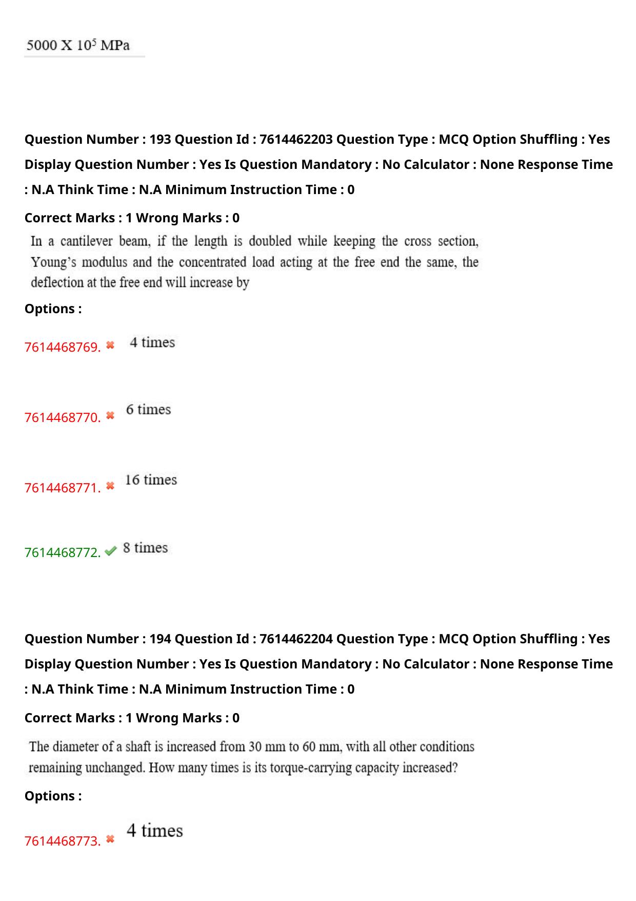 TS ECET 2024: MEC - MECHANICAL ENGINEERING Master Question Paper With Preliminary Key - Page 116