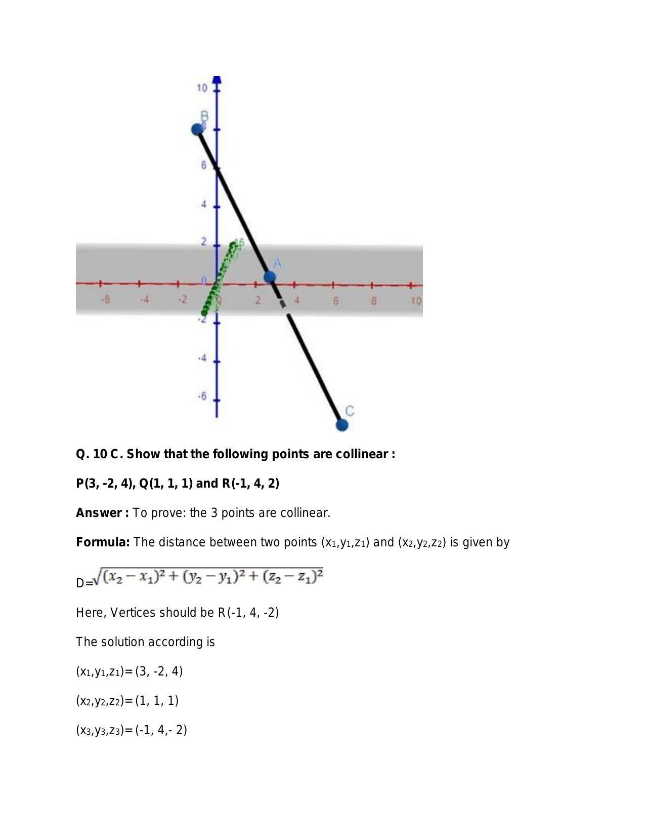 Chapter 26: GThree-Dimensional Geometry: RS Aggarwal Class 11 Solutions  - Page 25