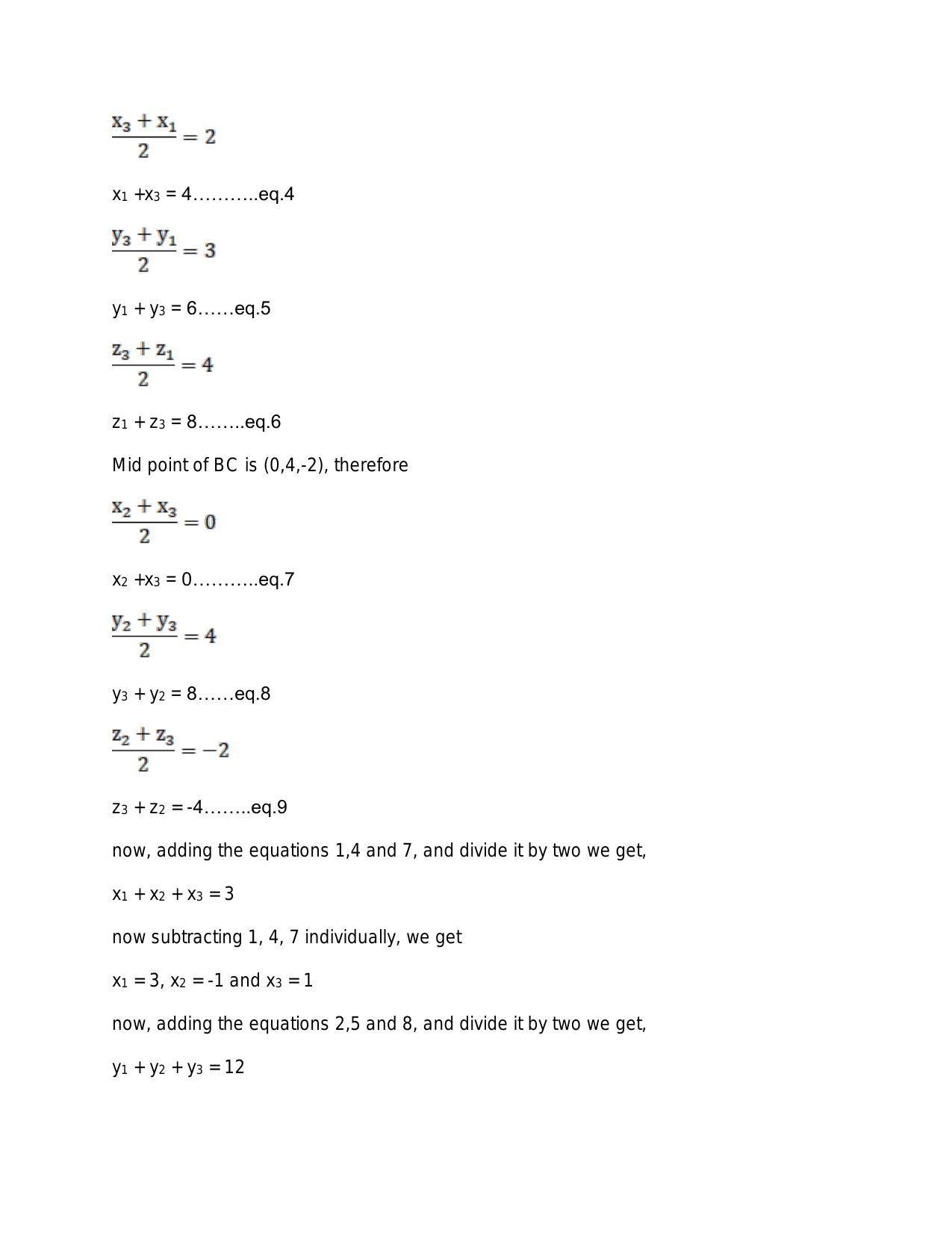 Chapter 26: GThree-Dimensional Geometry: RS Aggarwal Class 11 Solutions  - Page 42