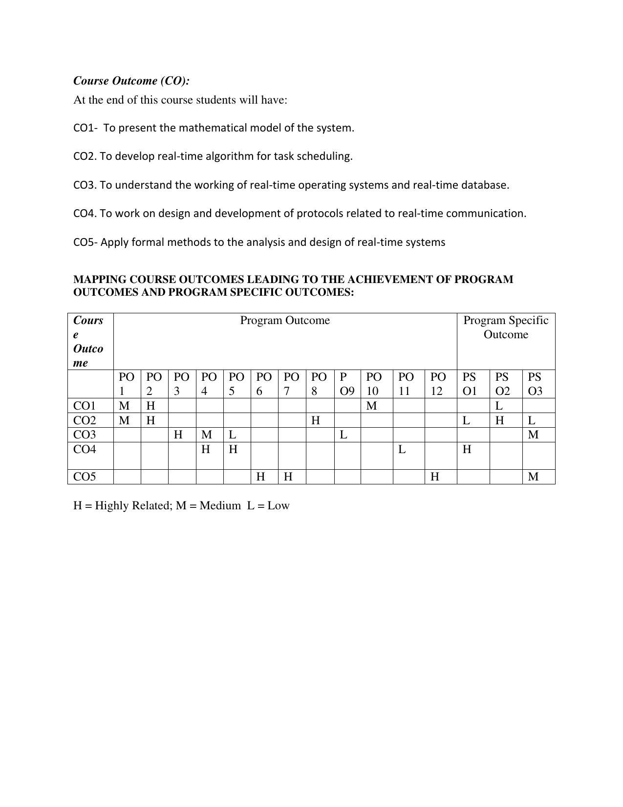 JECRC Jaipur M Tech - VLSI & Embedded System Syllabus - Page 17