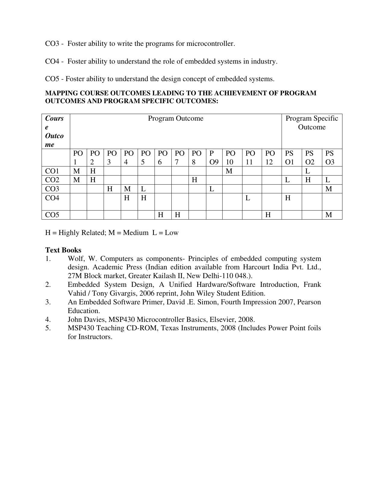 JECRC Jaipur M Tech - VLSI & Embedded System Syllabus - Page 26