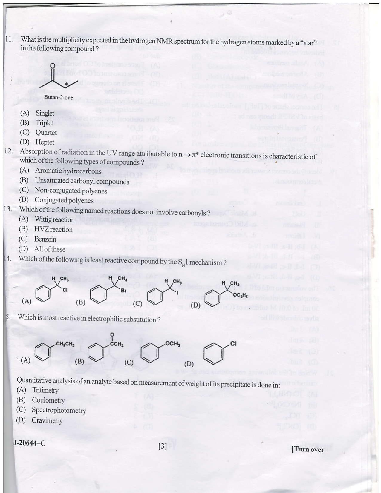 KUET 2023 M.Sc. Nanotechnology Question Paper - Page 51