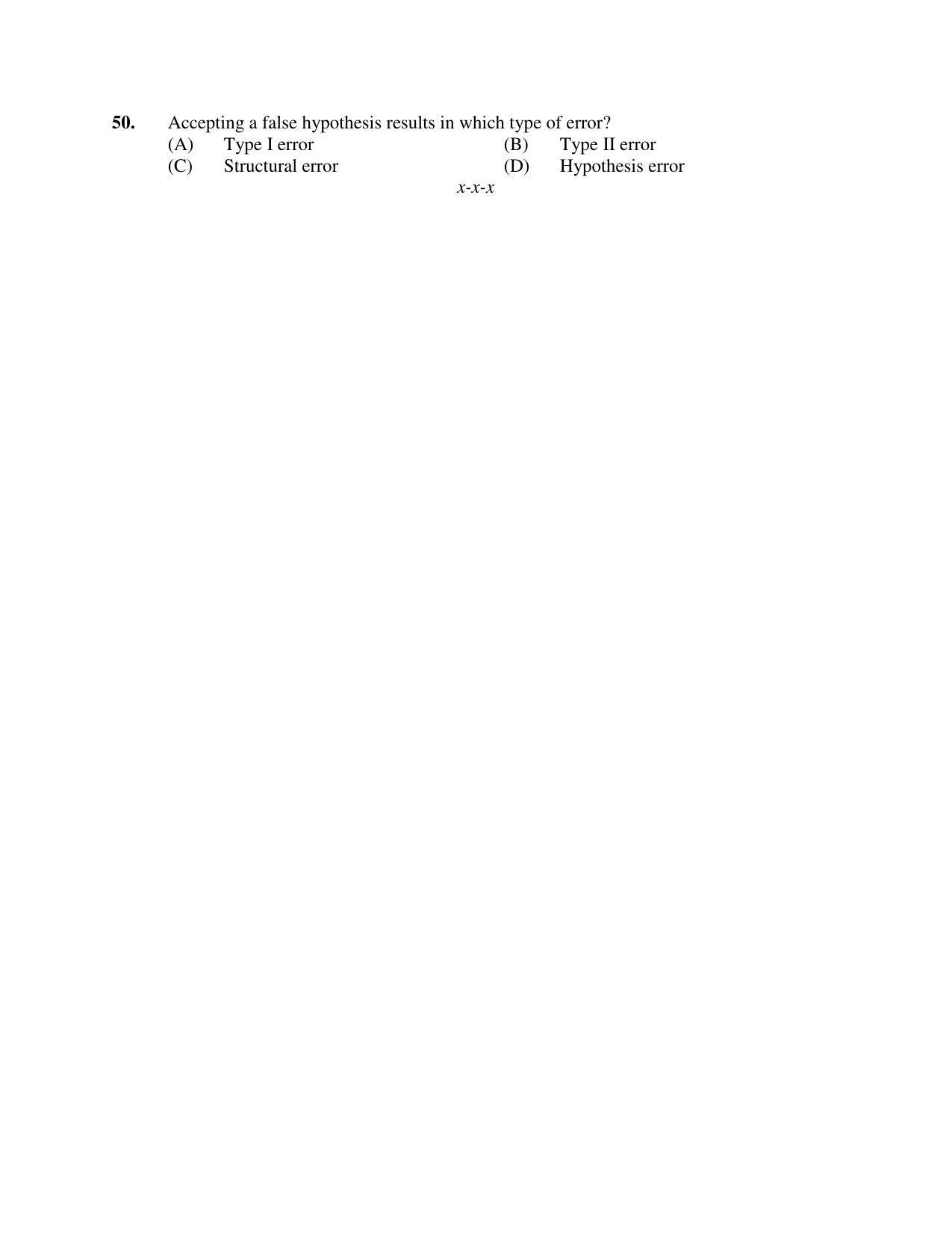 PU MPET Ancient Indian History 2018 Question Papers - Page 17