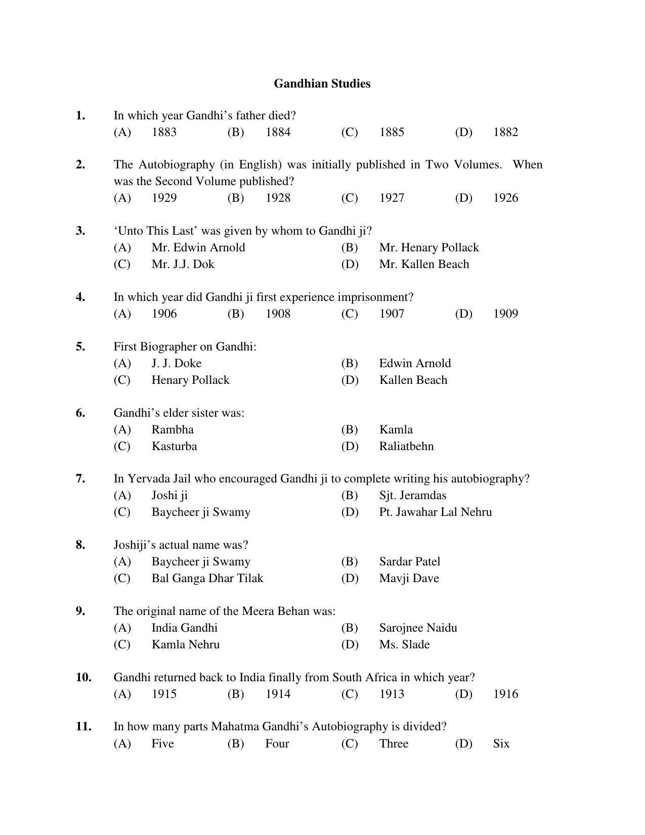 PU MPET Ancient Indian History 2018 Question Papers - Page 18