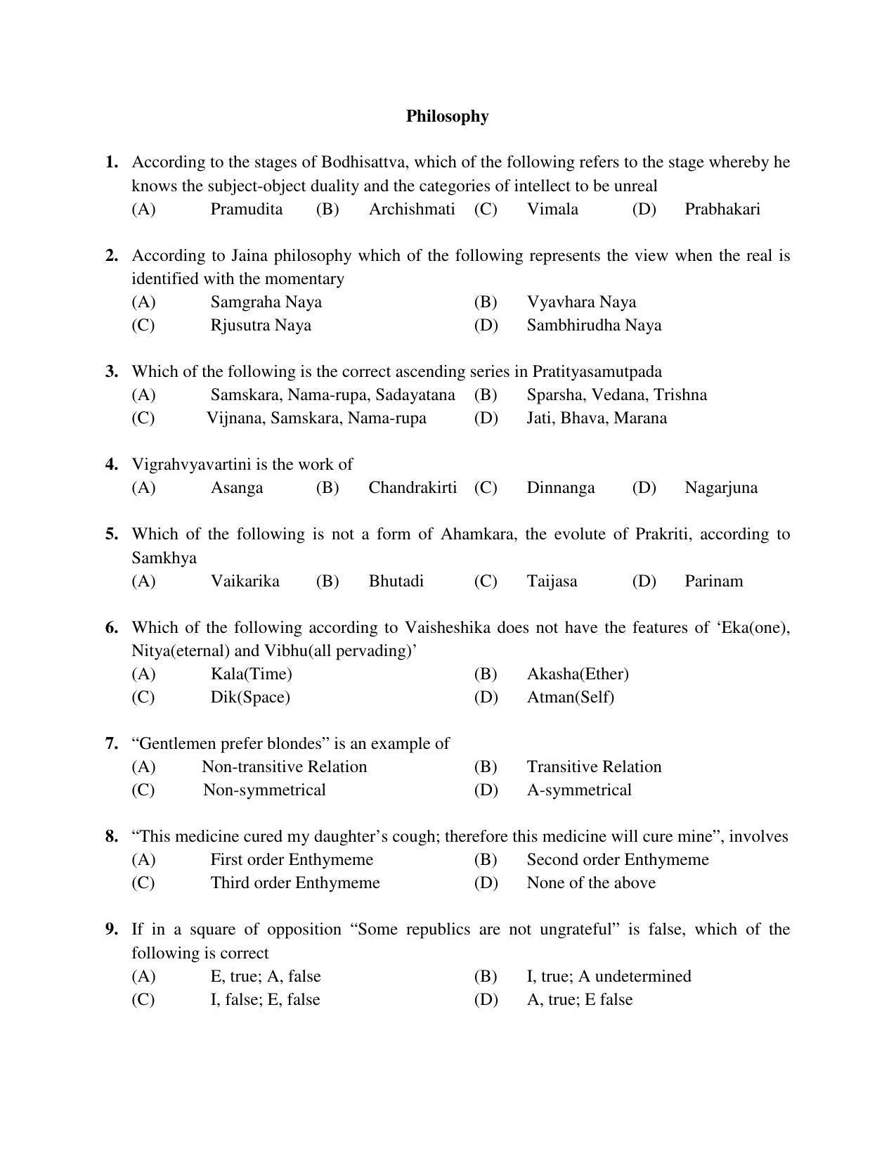 PU MPET Ancient Indian History 2018 Question Papers - Page 29