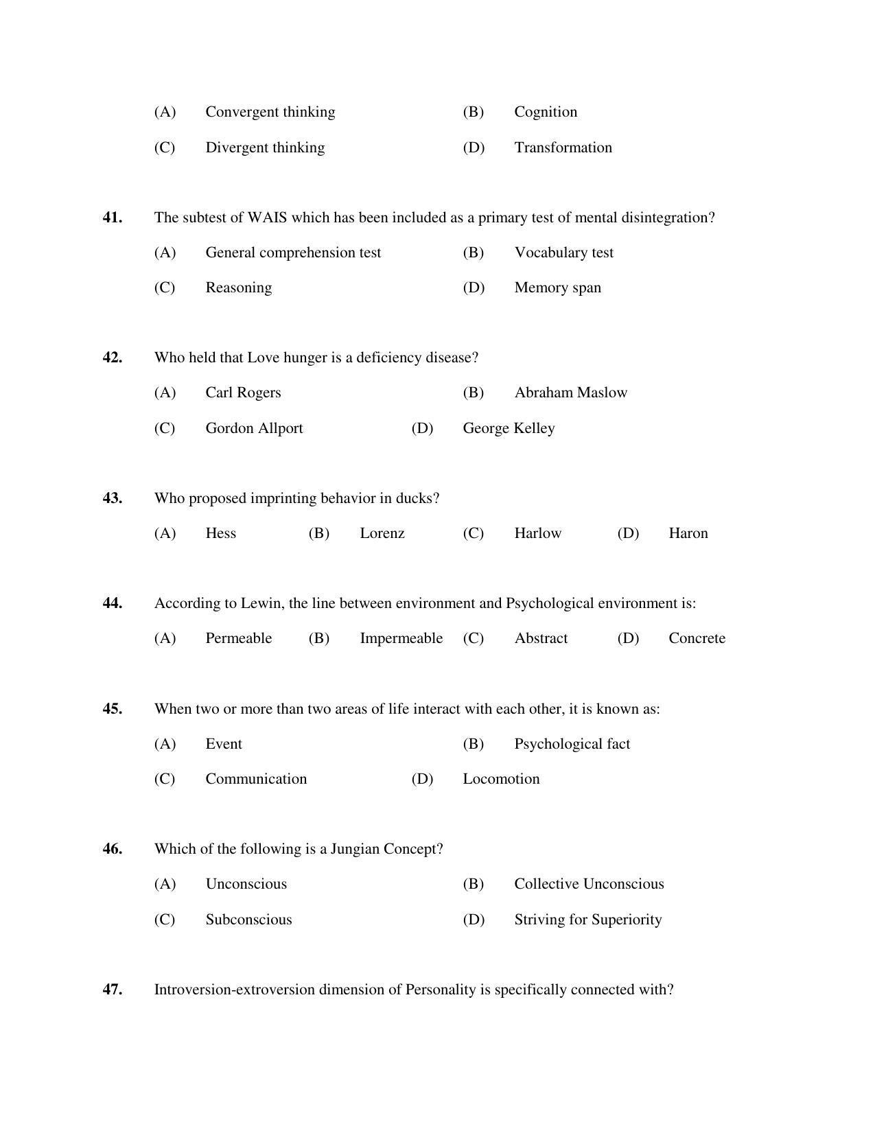 PU MPET Ancient Indian History 2018 Question Papers - Page 53