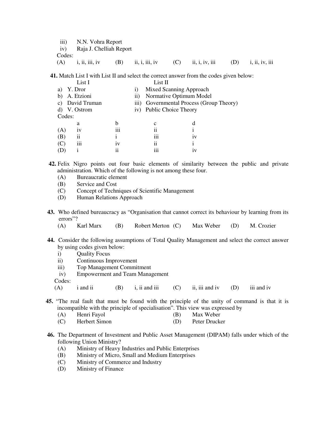 PU MPET Ancient Indian History 2018 Question Papers - Page 60
