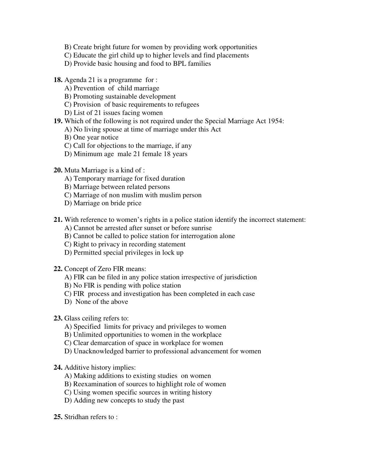 PU MPET Ancient Indian History 2018 Question Papers - Page 68