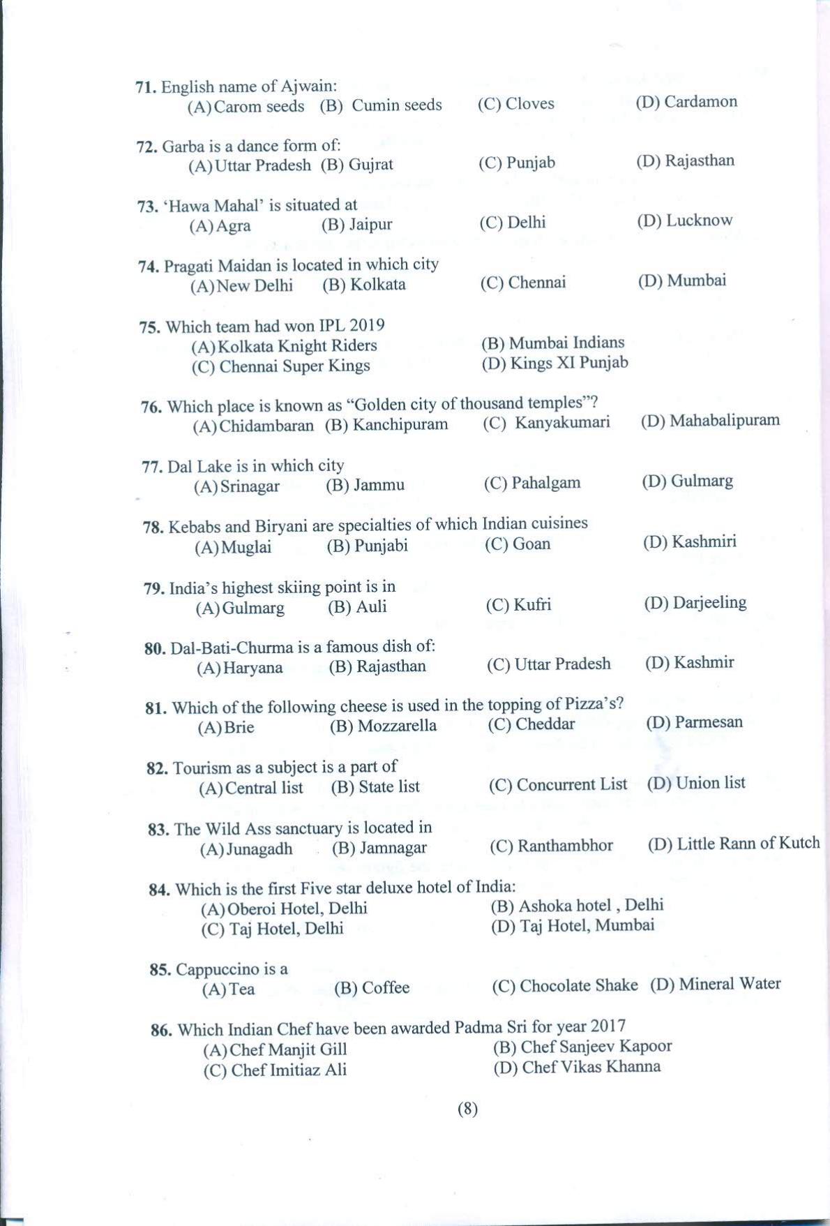 PUTHAT 2021 Question Paper - Page 9
