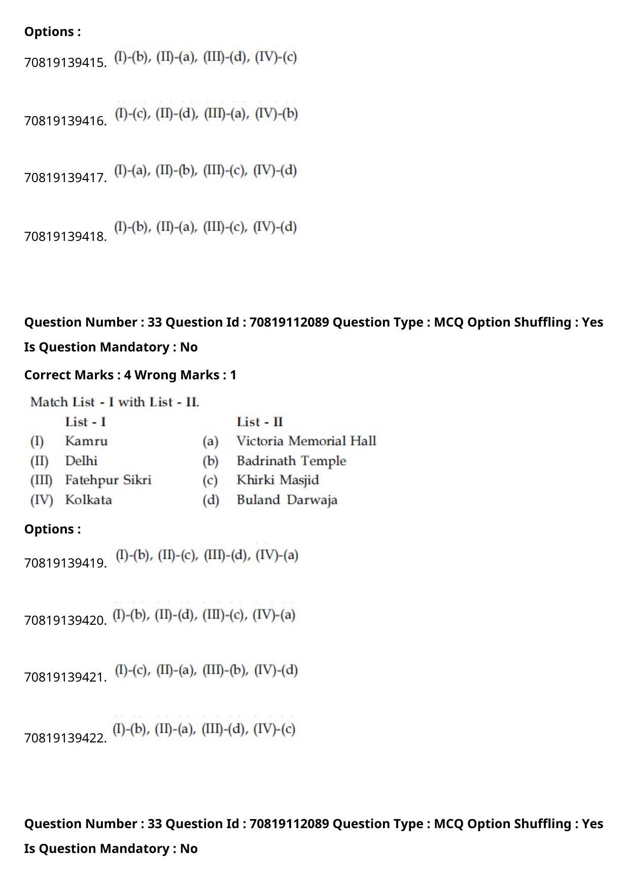 JEE Mains 2021: B Planning Kannada (Shift 2) 23-02-2021 Question Paper - Page 36