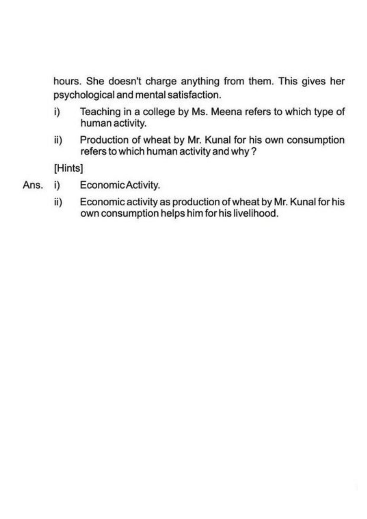 Class 11 Notes, Question & Practice Paper - Business Studies (Topic 1 : Evolution and Fundamentals of Business) - Page 24
