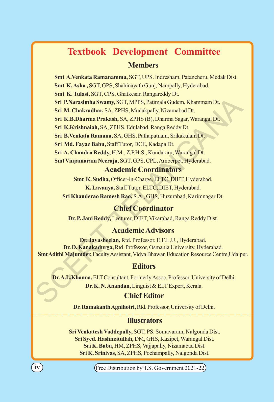 TS SCERT Class 3 English Path 1 (Telugu Medium) Text Book - Page 6