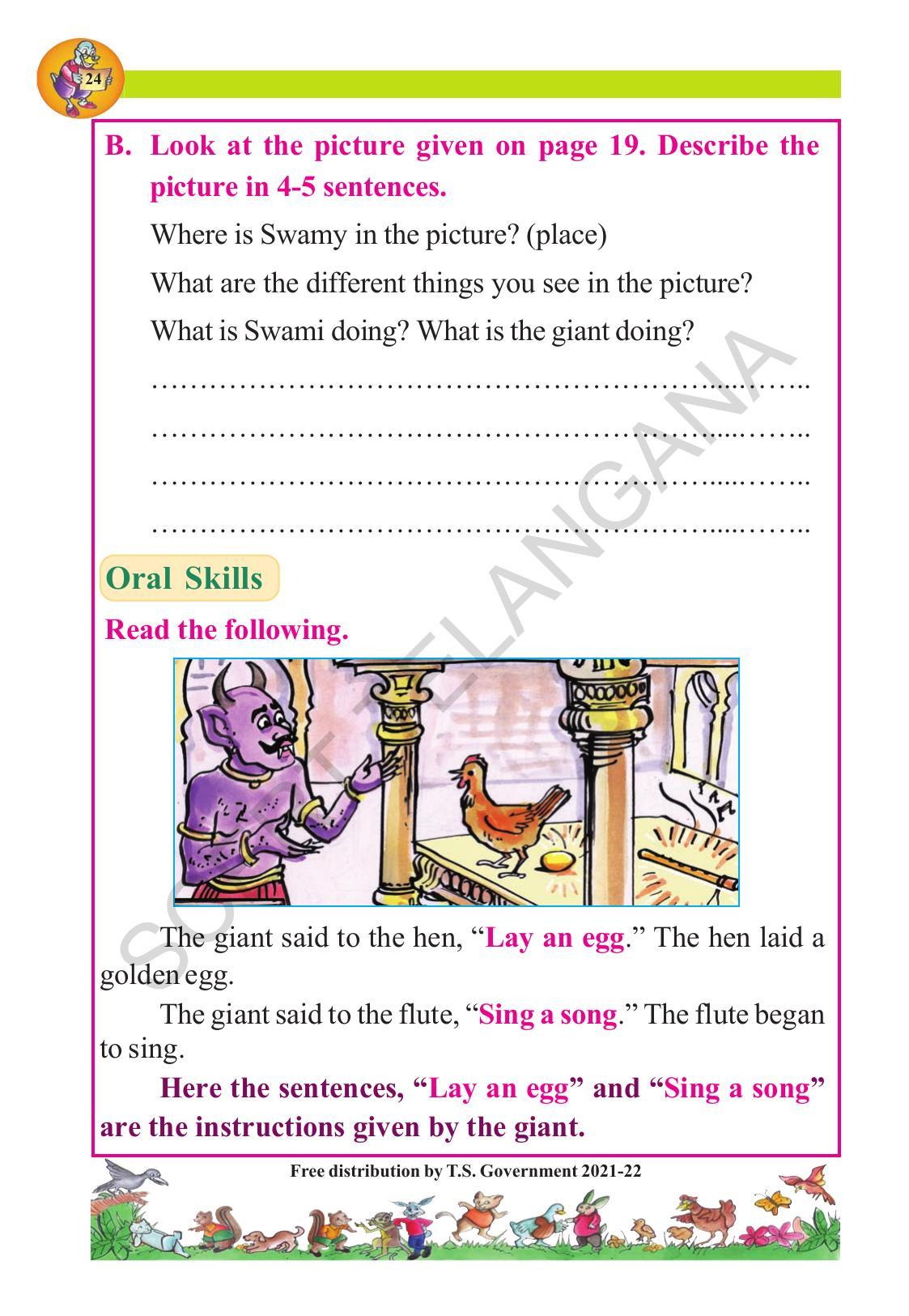 TS SCERT Class 3 English Path 1 (Telugu Medium) Text Book - Page 32