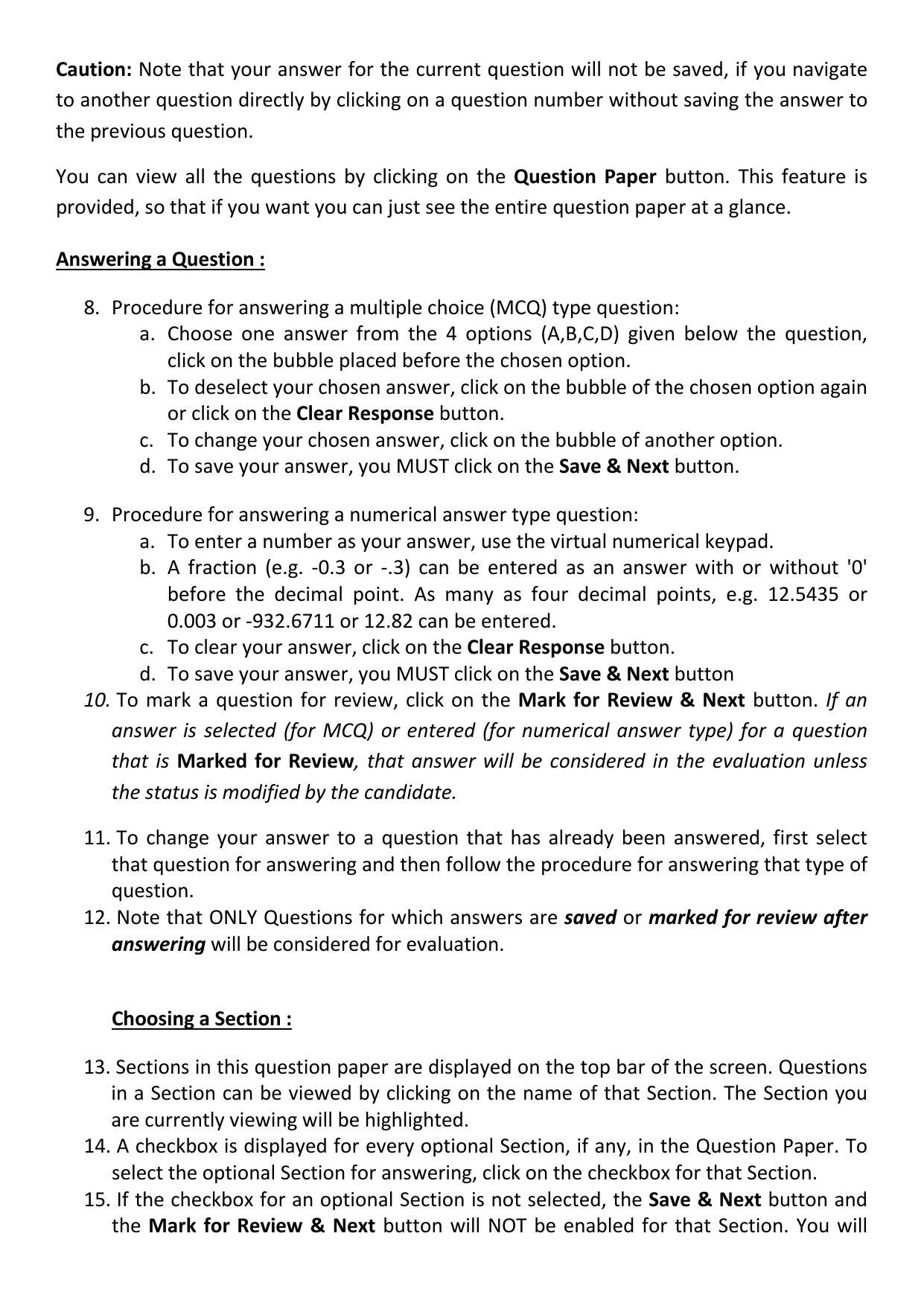 GATE 2014 Biotechnology (BT) Question Paper with Answer Key - Page 2