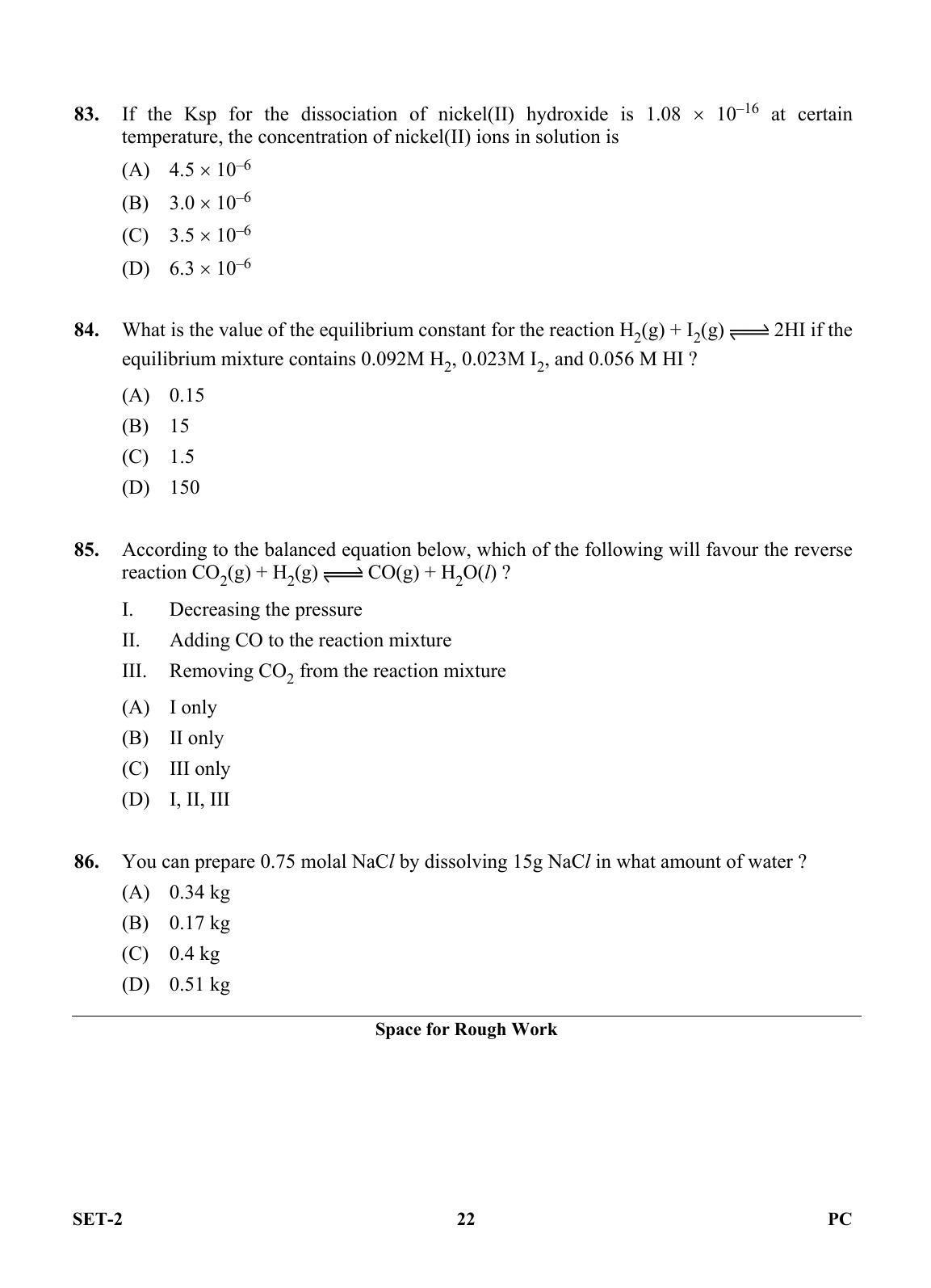 OJEE 2013 Physics / Chemistry Set 2 Question Paper - Page 21