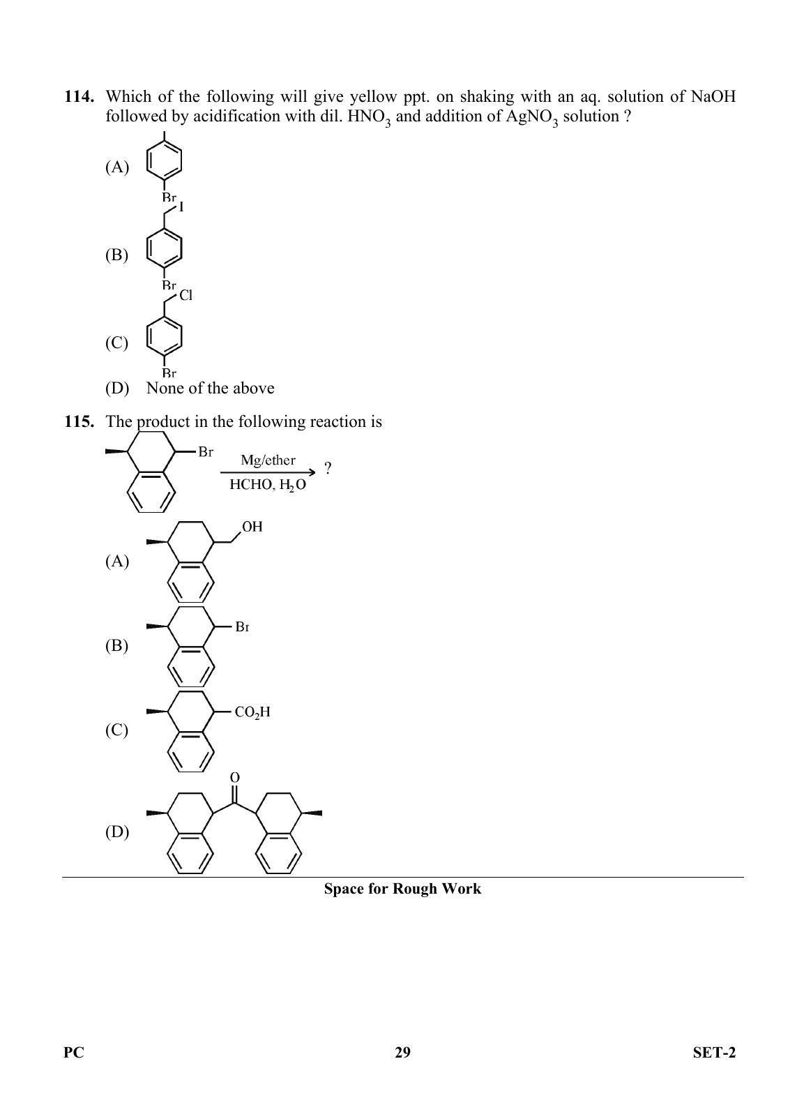 OJEE 2013 Physics / Chemistry Set 2 Question Paper - Page 28