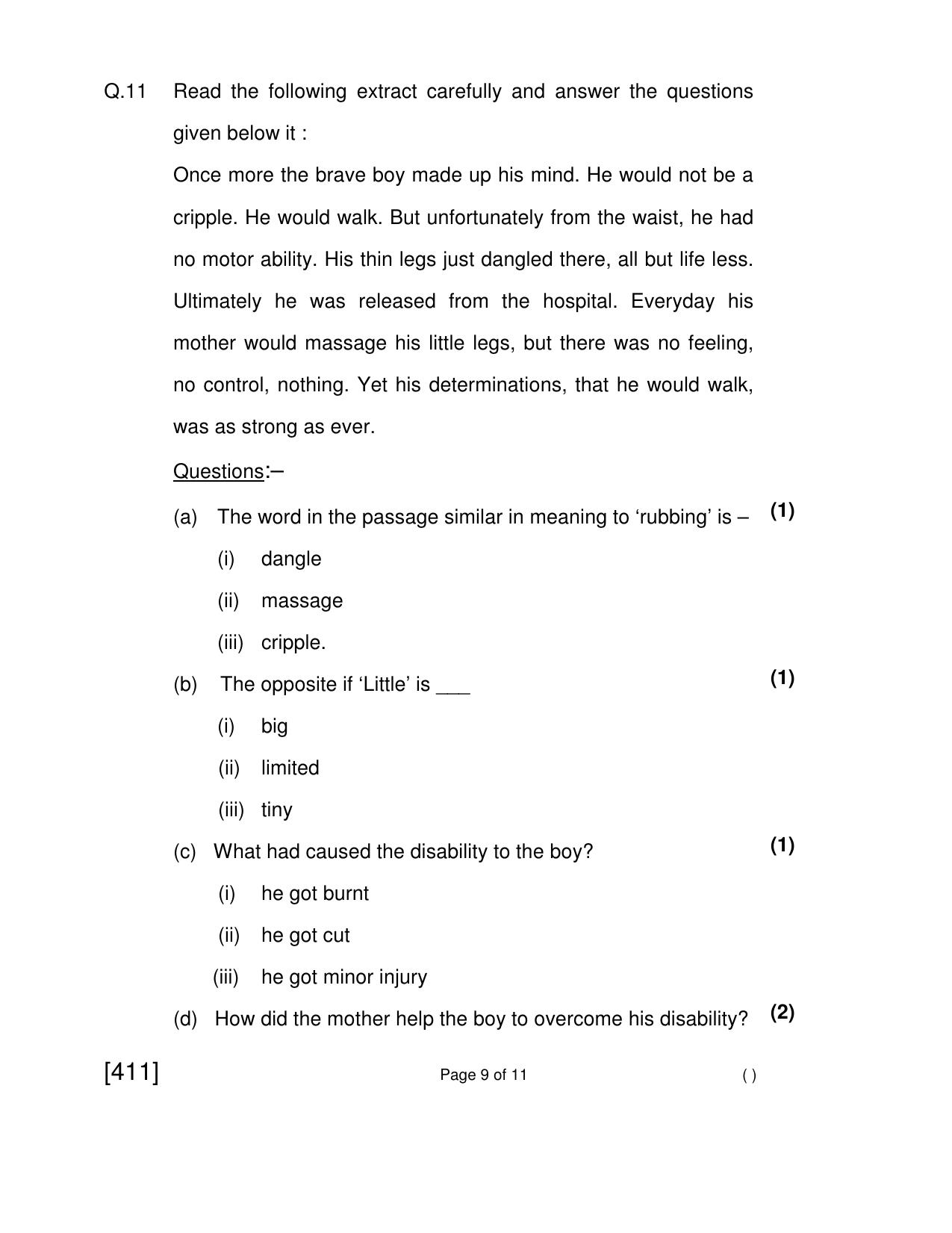 Ruk Jana Nahi Yojna 2018 Exam December Question Paper - Page 87