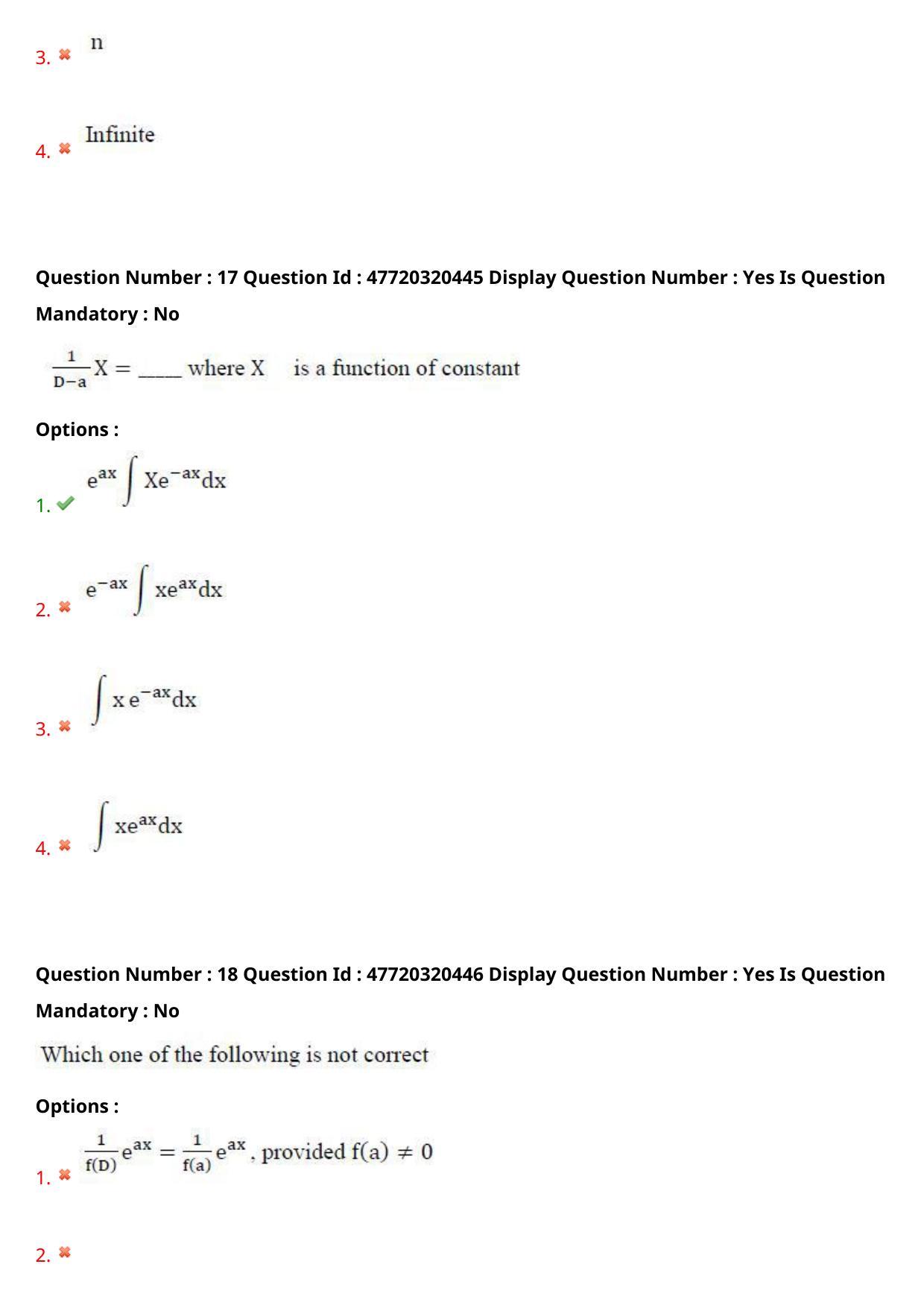 AP ECET 2021 - BSc Mathematics Question Paper With Preliminary Keys Shift1 - Page 10