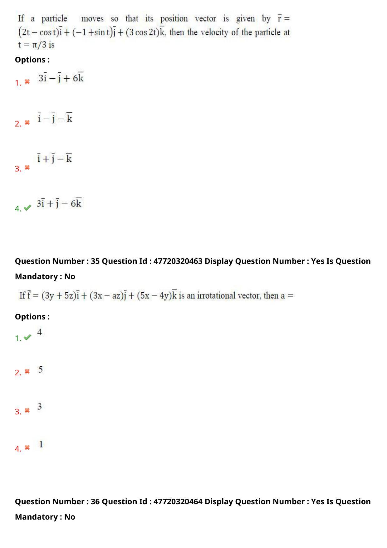 AP ECET 2021 - BSc Mathematics Question Paper With Preliminary Keys Shift1 - Page 19