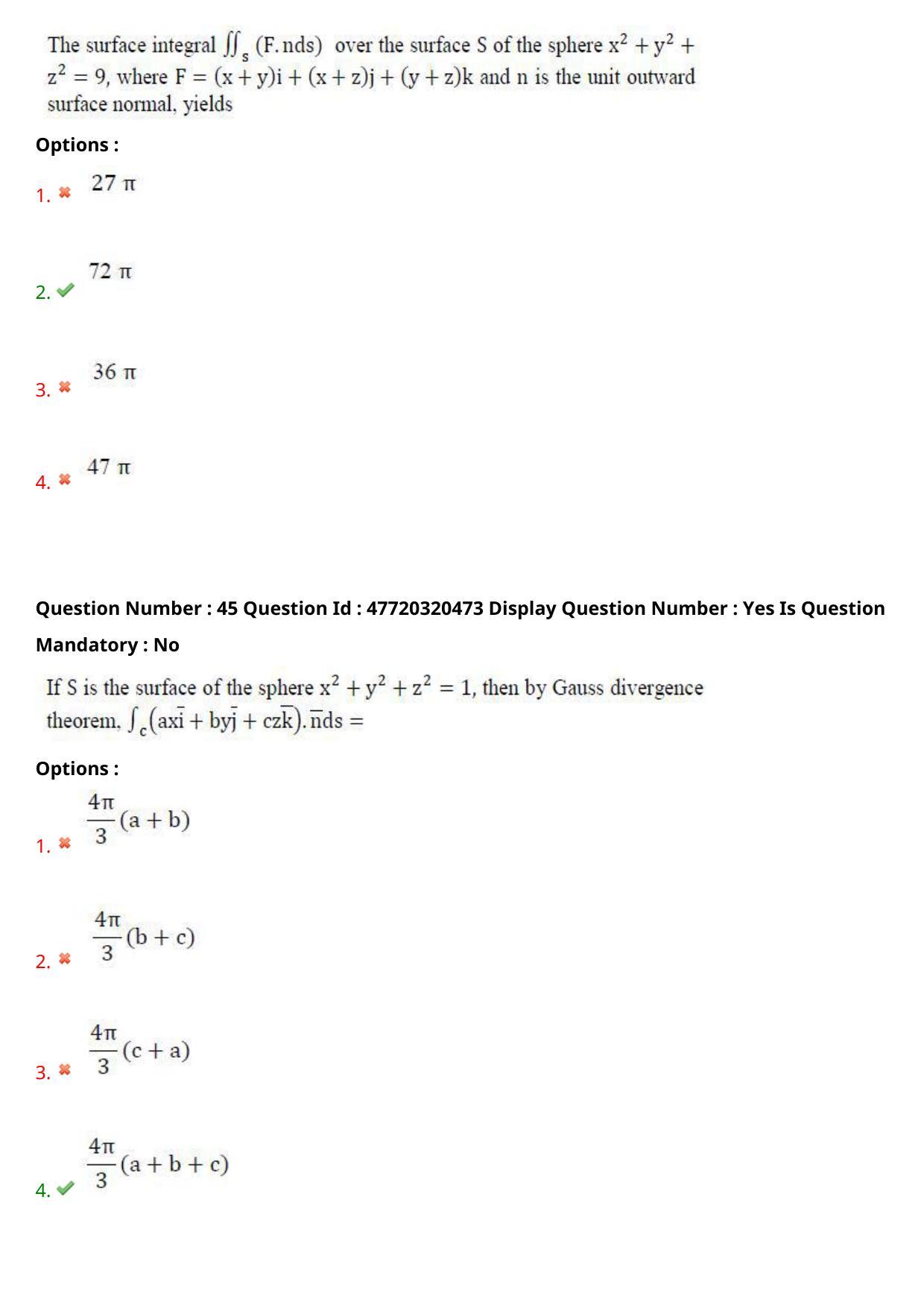 AP ECET 2021 - BSc Mathematics Question Paper With Preliminary Keys Shift1 - Page 24