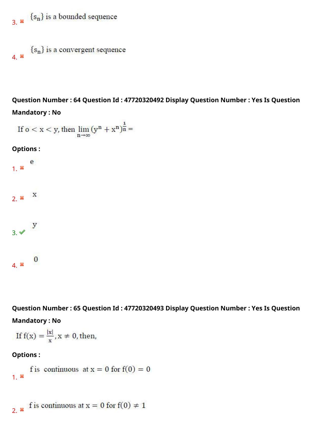 AP ECET 2021 - BSc Mathematics Question Paper With Preliminary Keys Shift1 - Page 34
