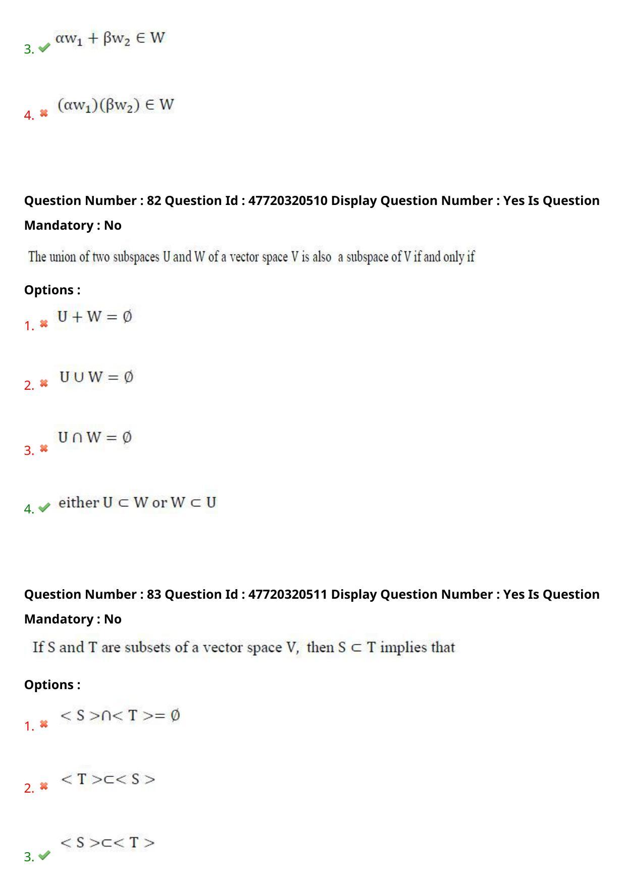 AP ECET 2021 - BSc Mathematics Question Paper With Preliminary Keys Shift1 - Page 43