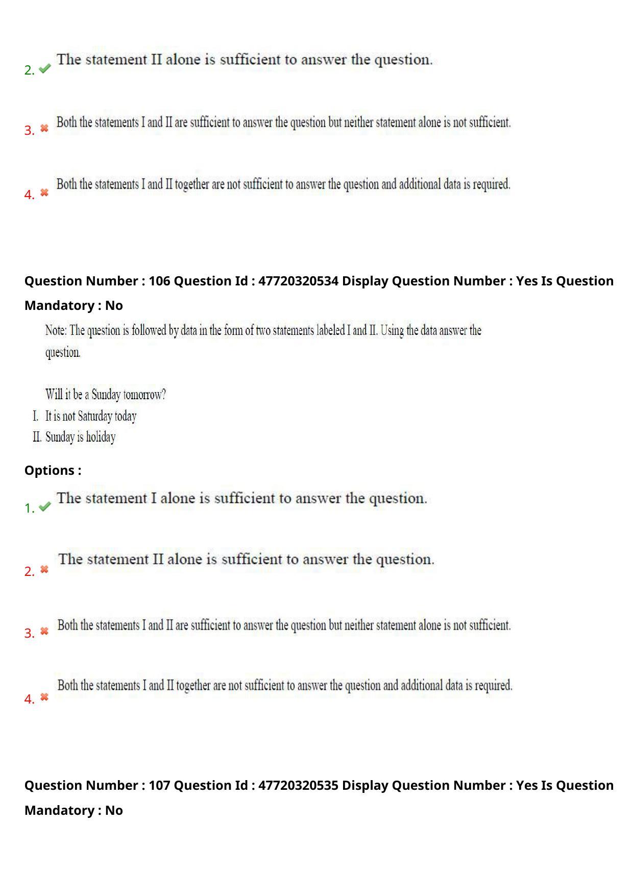 AP ECET 2021 - BSc Mathematics Question Paper With Preliminary Keys Shift1 - Page 56