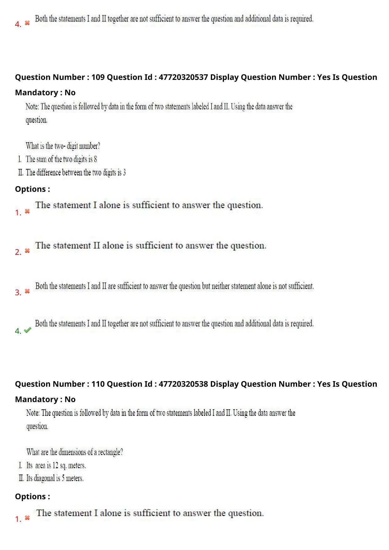 AP ECET 2021 - BSc Mathematics Question Paper With Preliminary Keys Shift1 - Page 58