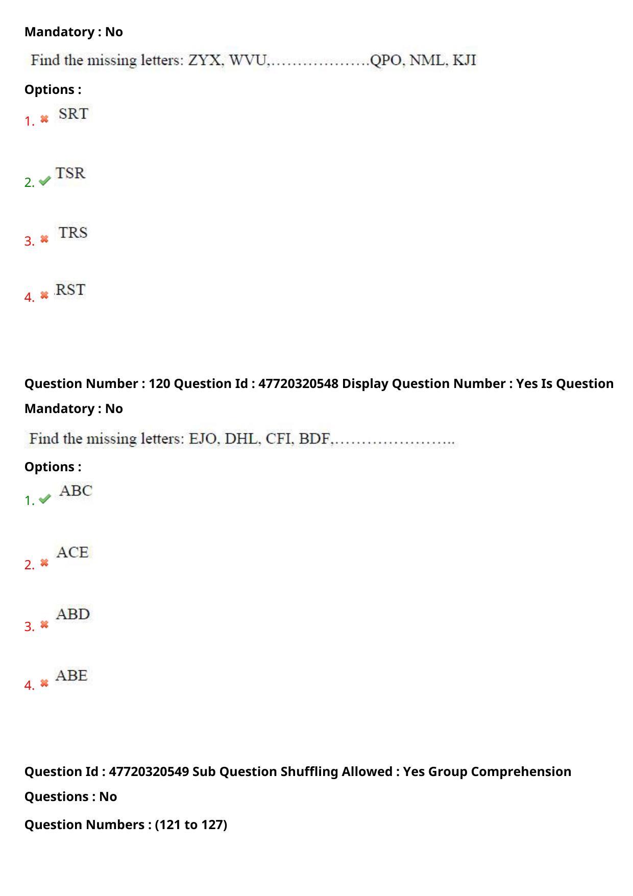 AP ECET 2021 - BSc Mathematics Question Paper With Preliminary Keys Shift1 - Page 63