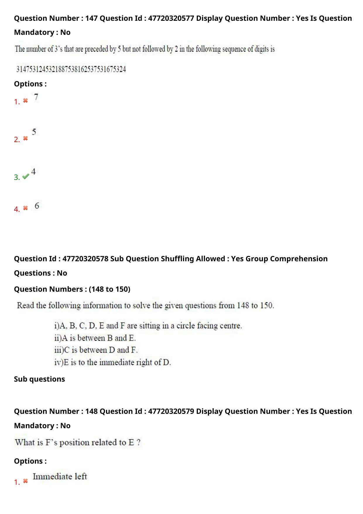 AP ECET 2021 - BSc Mathematics Question Paper With Preliminary Keys Shift1 - Page 77