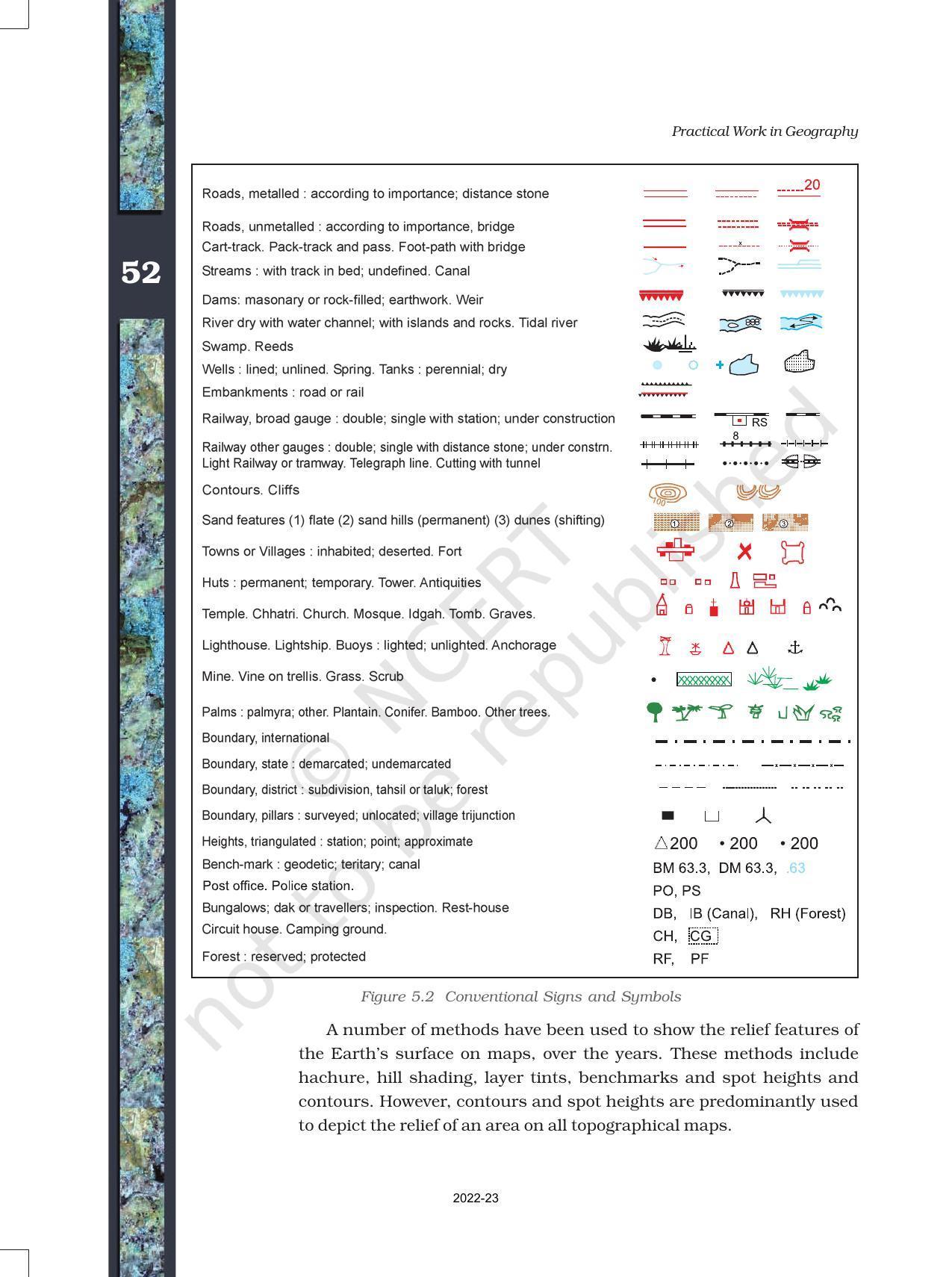 NCERT Book for Class 11 Geography (Part-III) Chapter 5 Topographical Maps - Page 4