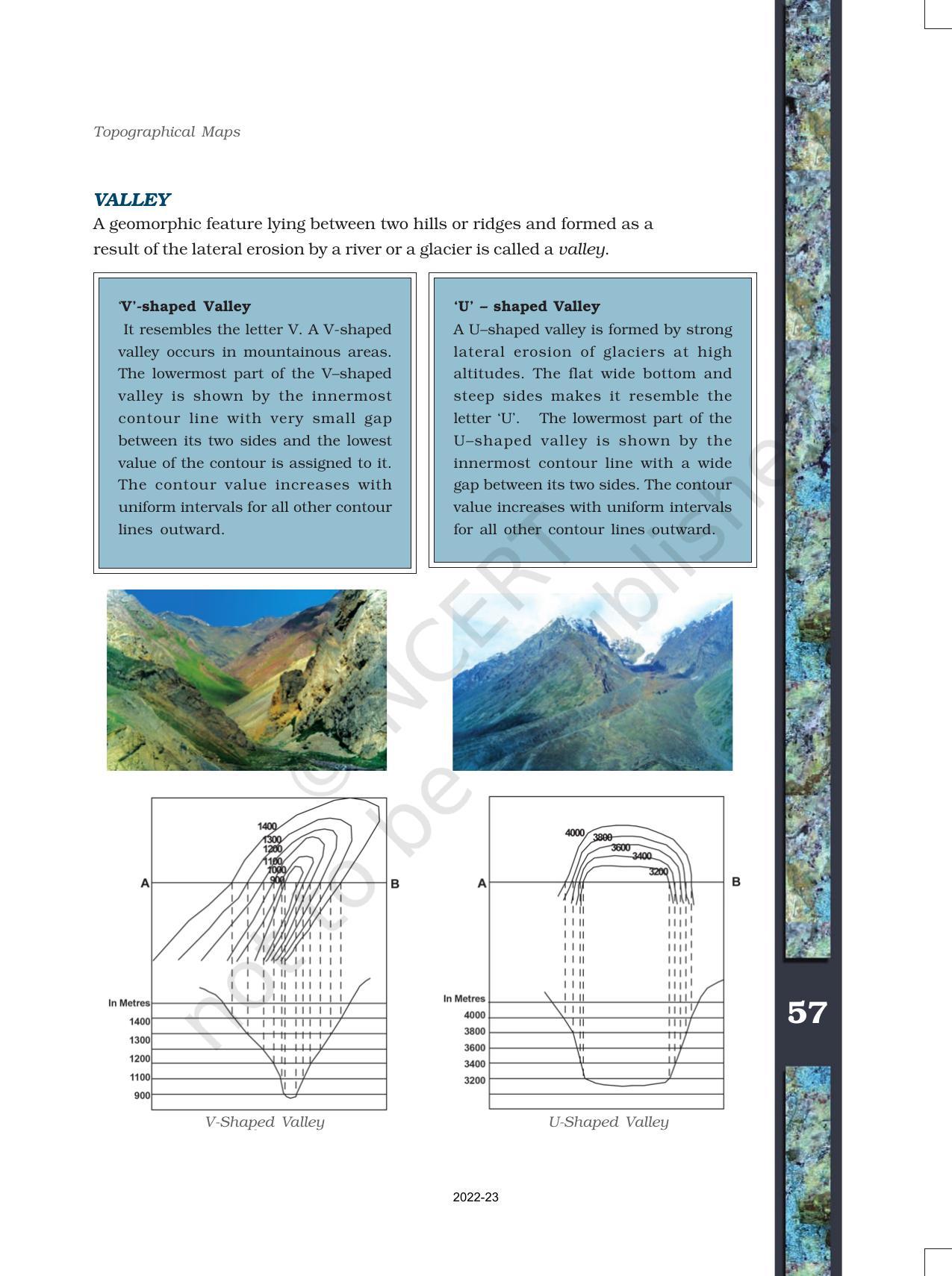 NCERT Book for Class 11 Geography (Part-III) Chapter 5 Topographical Maps - Page 9