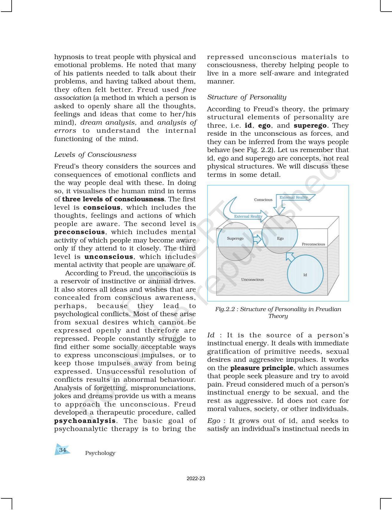NCERT Book for Class 12 Psychology Chapter 2 Self and Personality - Page 12