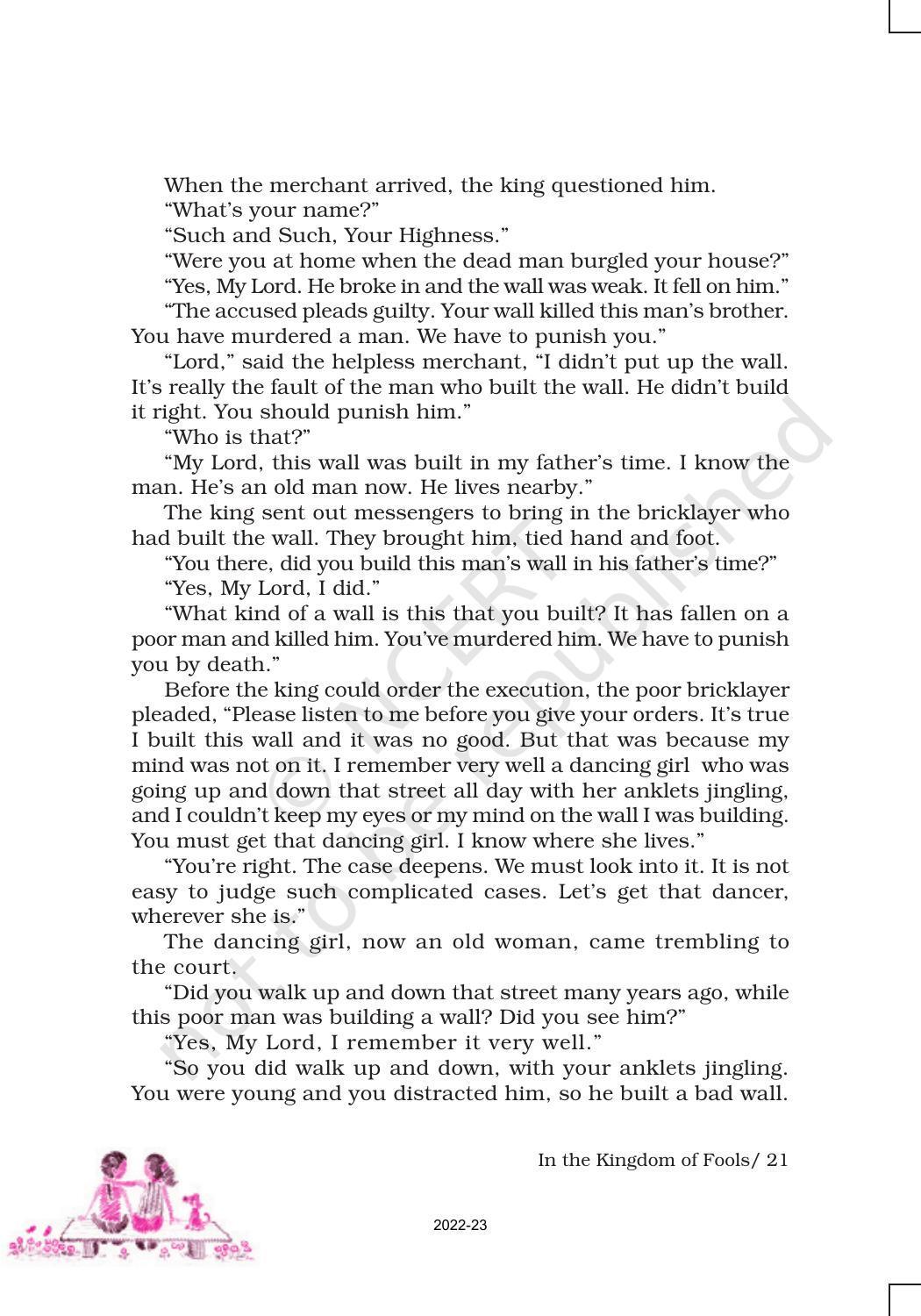 NCERT Book for Class 9 English Moment Chapter 4 In the Kingdom of Fools - Page 3