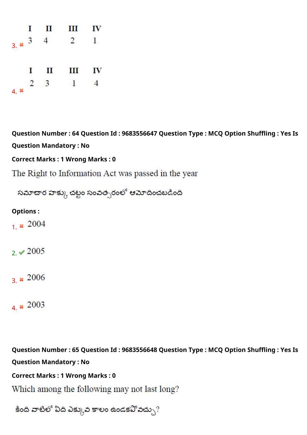TS CPGET 2021 M A Sociology  (Shift 3) Question Paper with Answer Key - Page 48