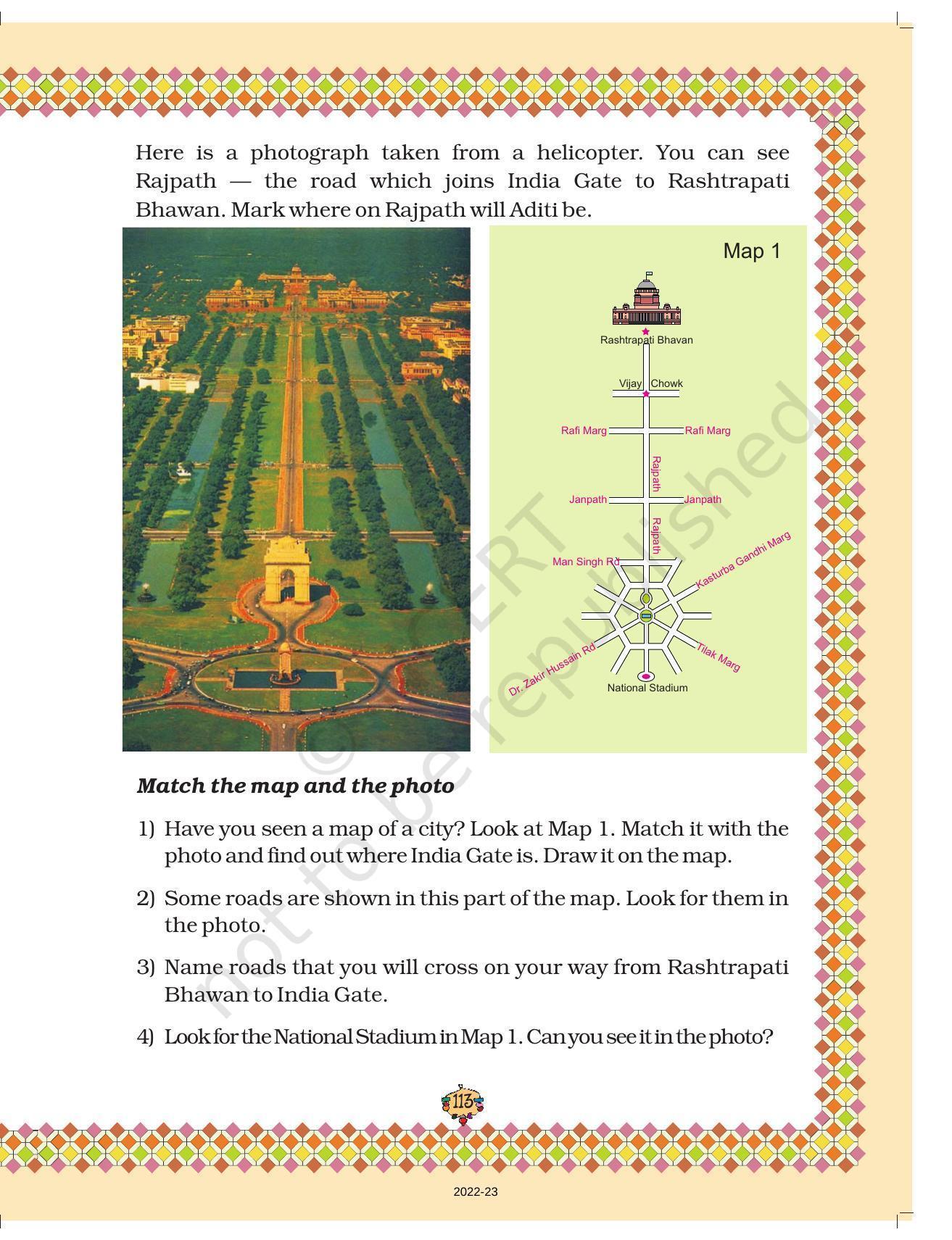 NCERT Book for Class 5 Maths Chapter 8 Mapping Your Way - Page 2